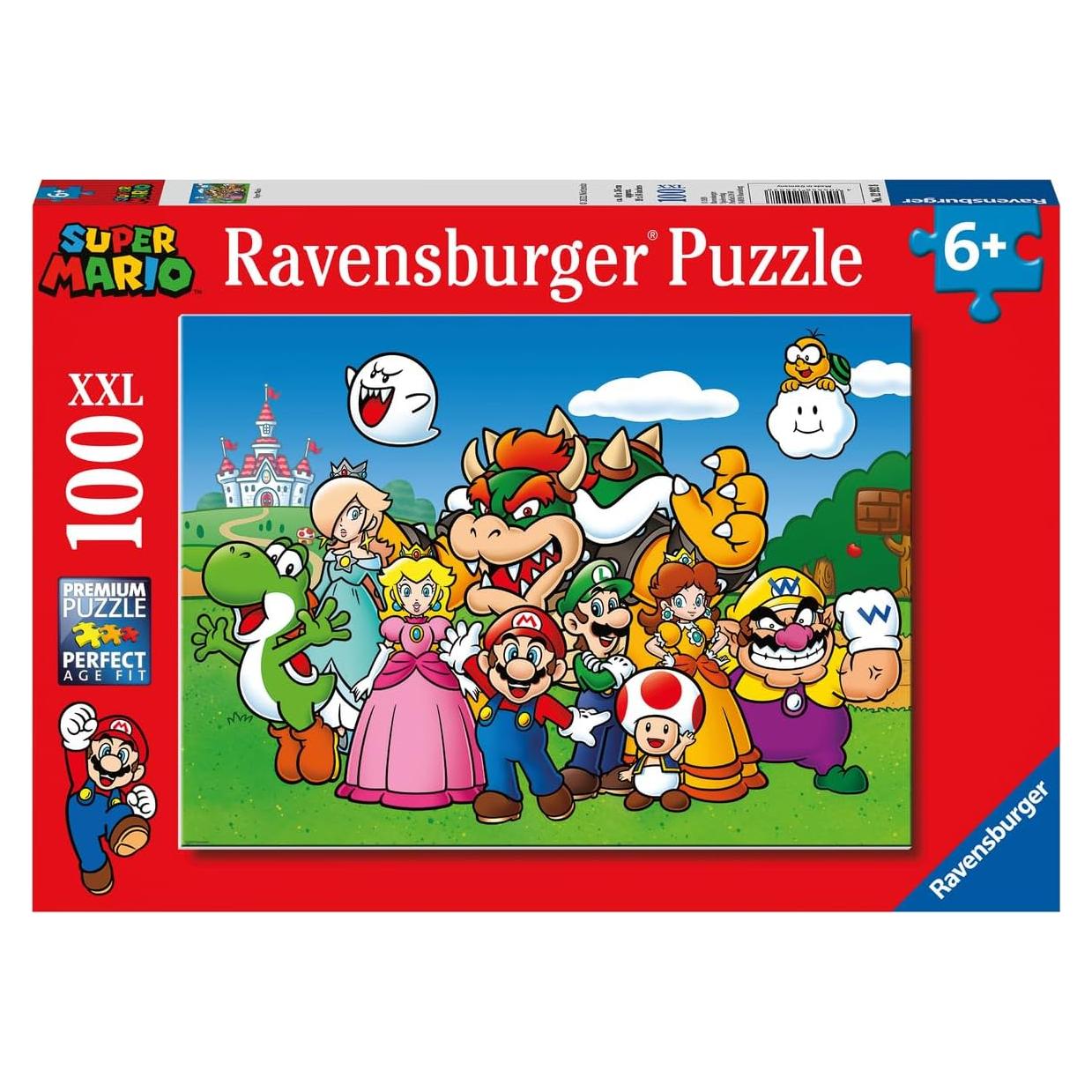 Rompecabezas XXL 100 Piezas Super Mario Ravensburger 49x36cm