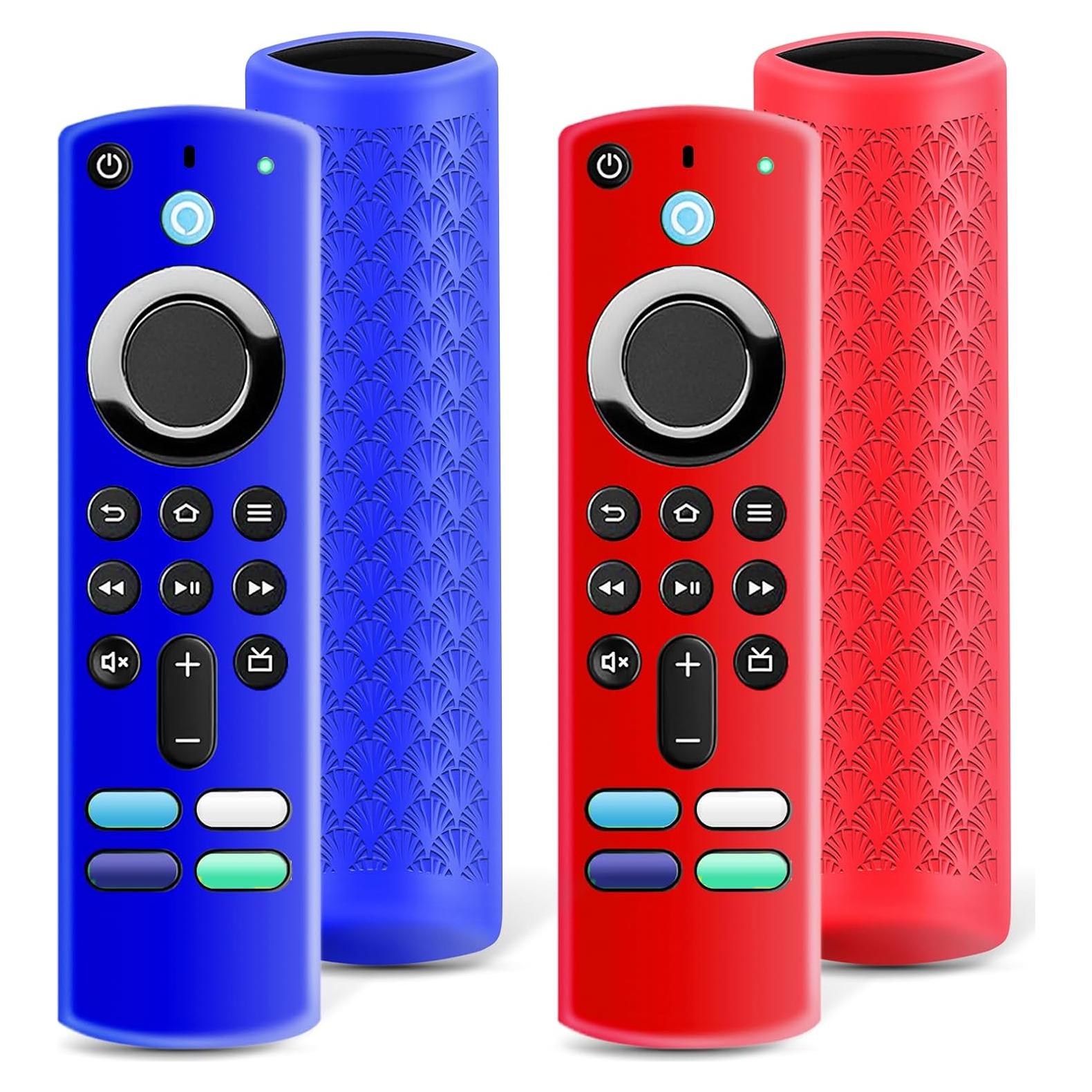 Funda Protectora de Silicona OneBom para Control Remoto - 2 Pack