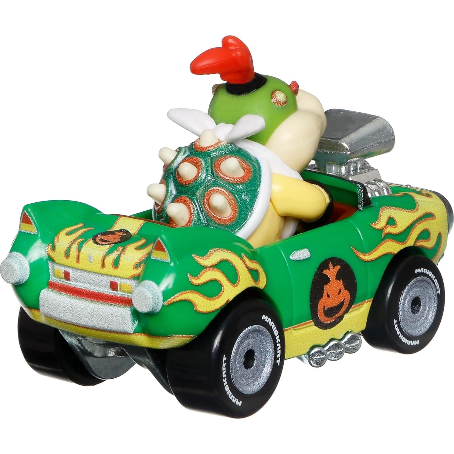 Auto de Juguete Hot Wheels Mario Kart Bowser JR 3,2 cm