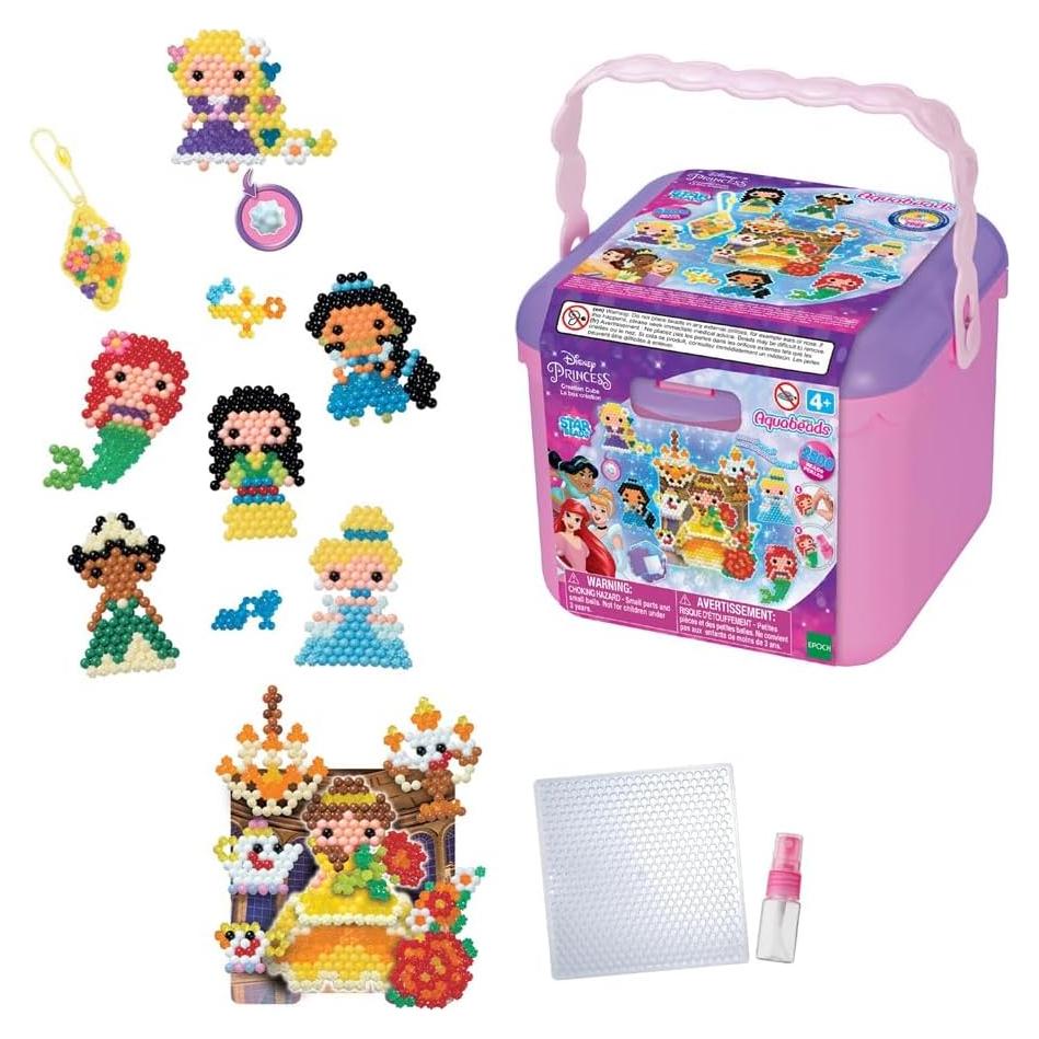 Kit Completo Aquabeads Princesas Disney - 2500 Perlas y Accesorios