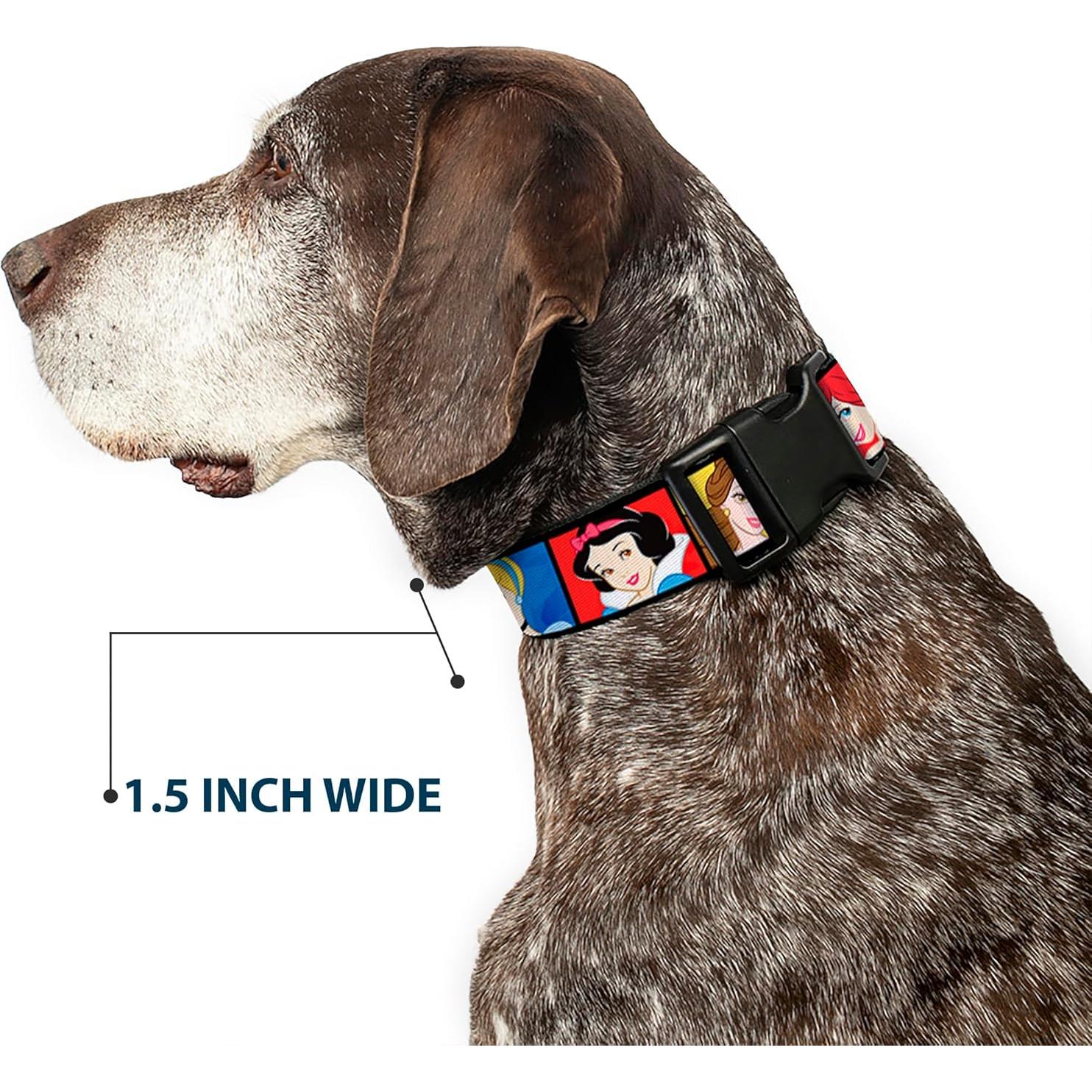 Collar de Perro Buckle-Down Disney - 2.54 cm Ancho - Mediano