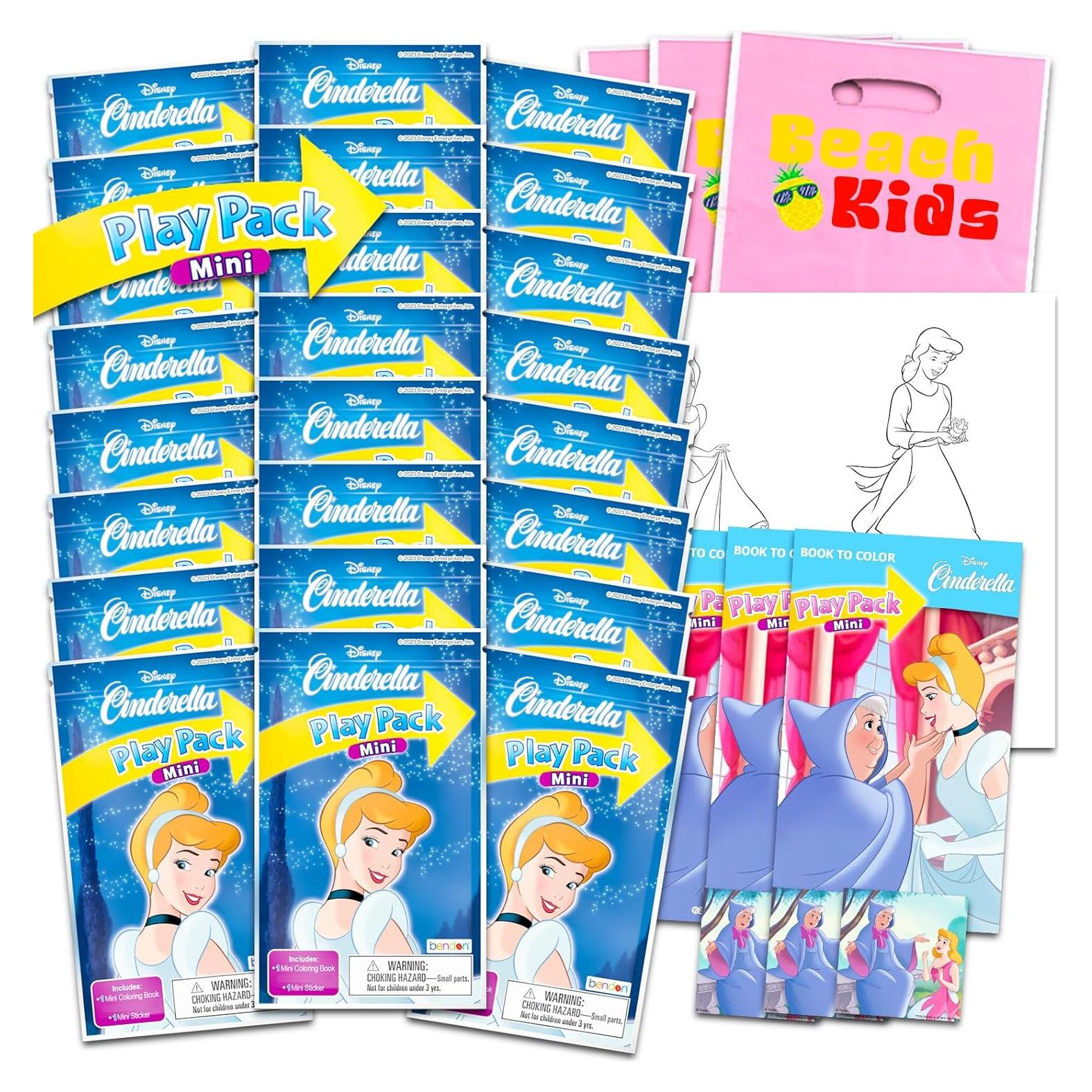 Conjunto de Fiesta Cenicienta Disney - 24 Paquetes de Juego