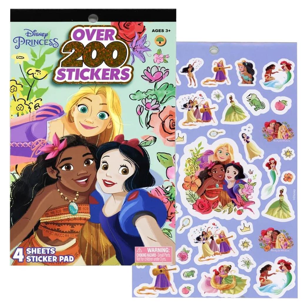 Pegatinas Princesa Disney UPD - 200 Piezas Impermeables