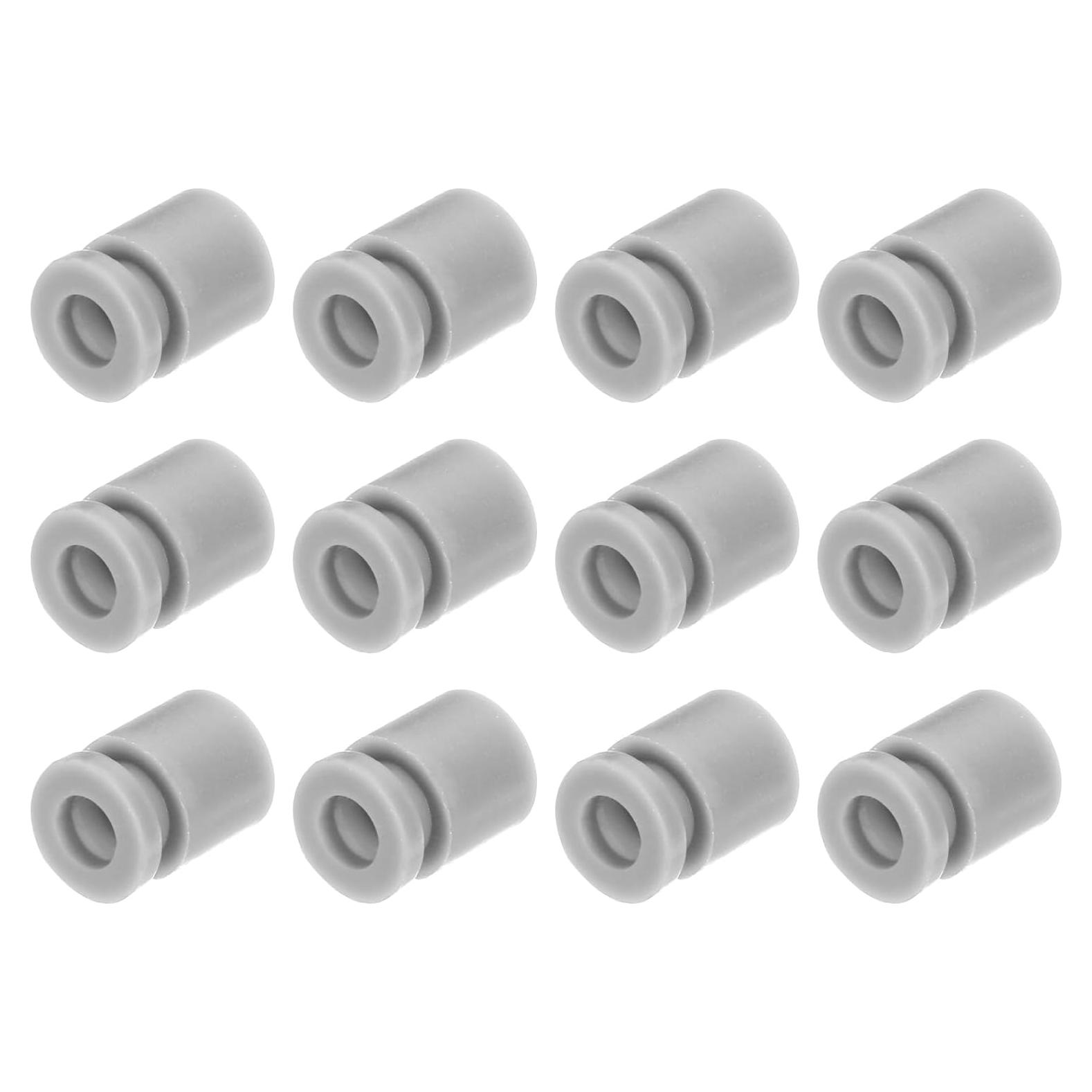 Bolas de Goma Antivibración MECCANIXITY 12pcs 8mm Gris