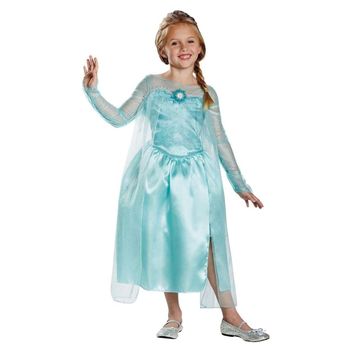 Disfraz de Elsa Reina de Nieve Frozen para Niña 7-8 años