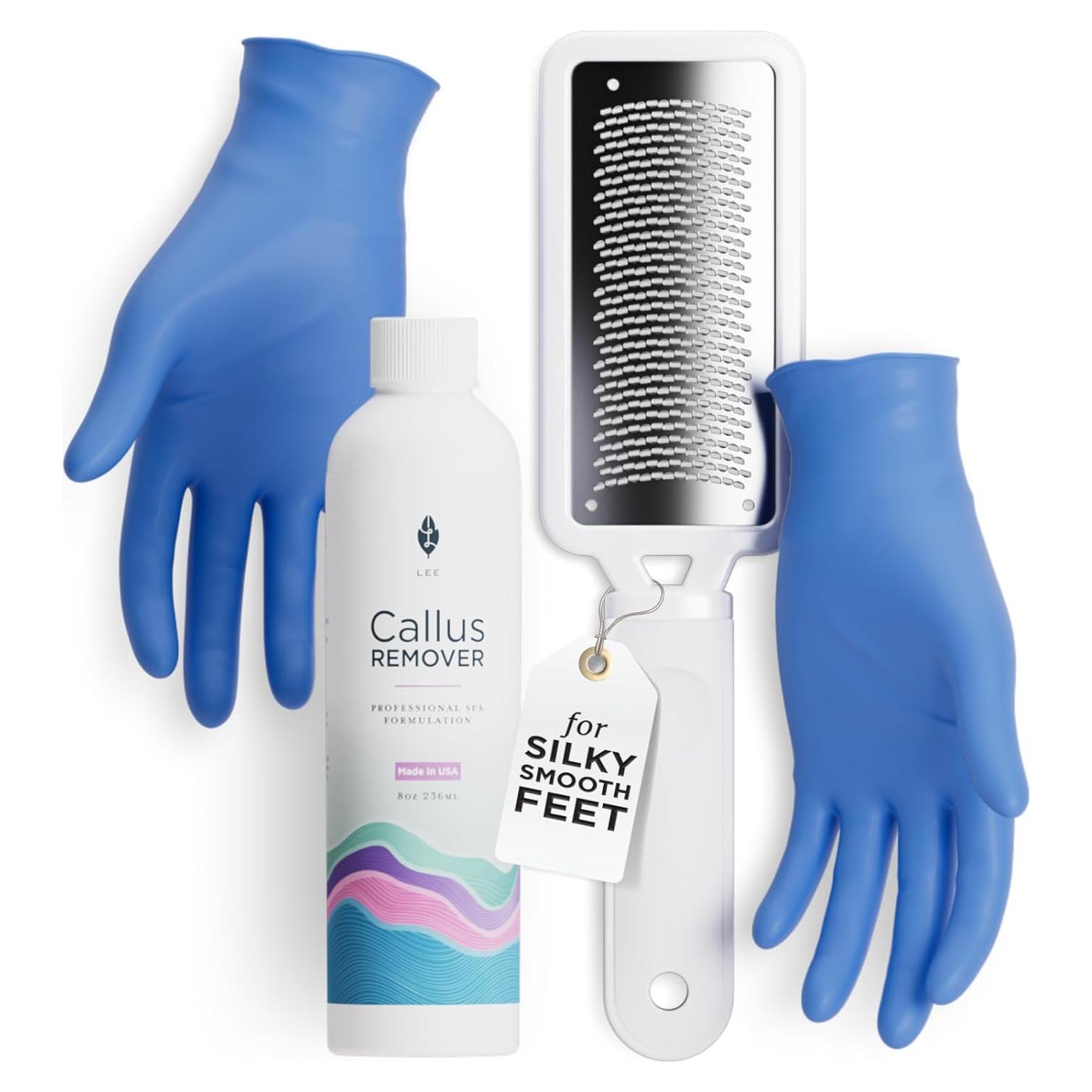 Kit Removedor de Callos Lee Beauty - Gel y Lima para Pies 226.8 g