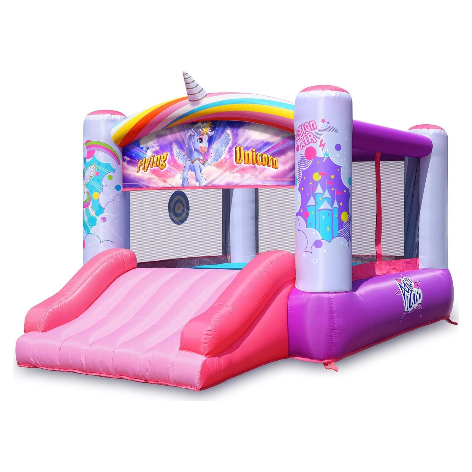 Casa Inflable Princesa Action Air 3.1x2.4m con Ventilador