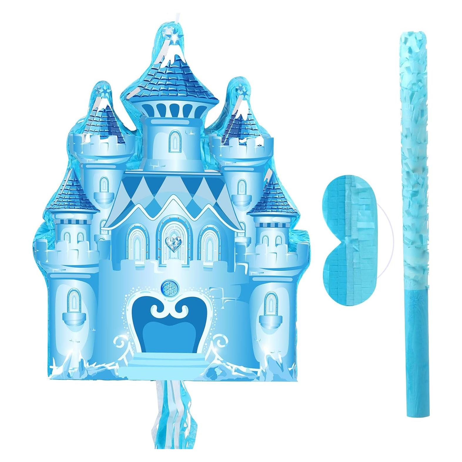 Piñata de Castillo Azul Harrycle para Fiesta de Cumpleaños