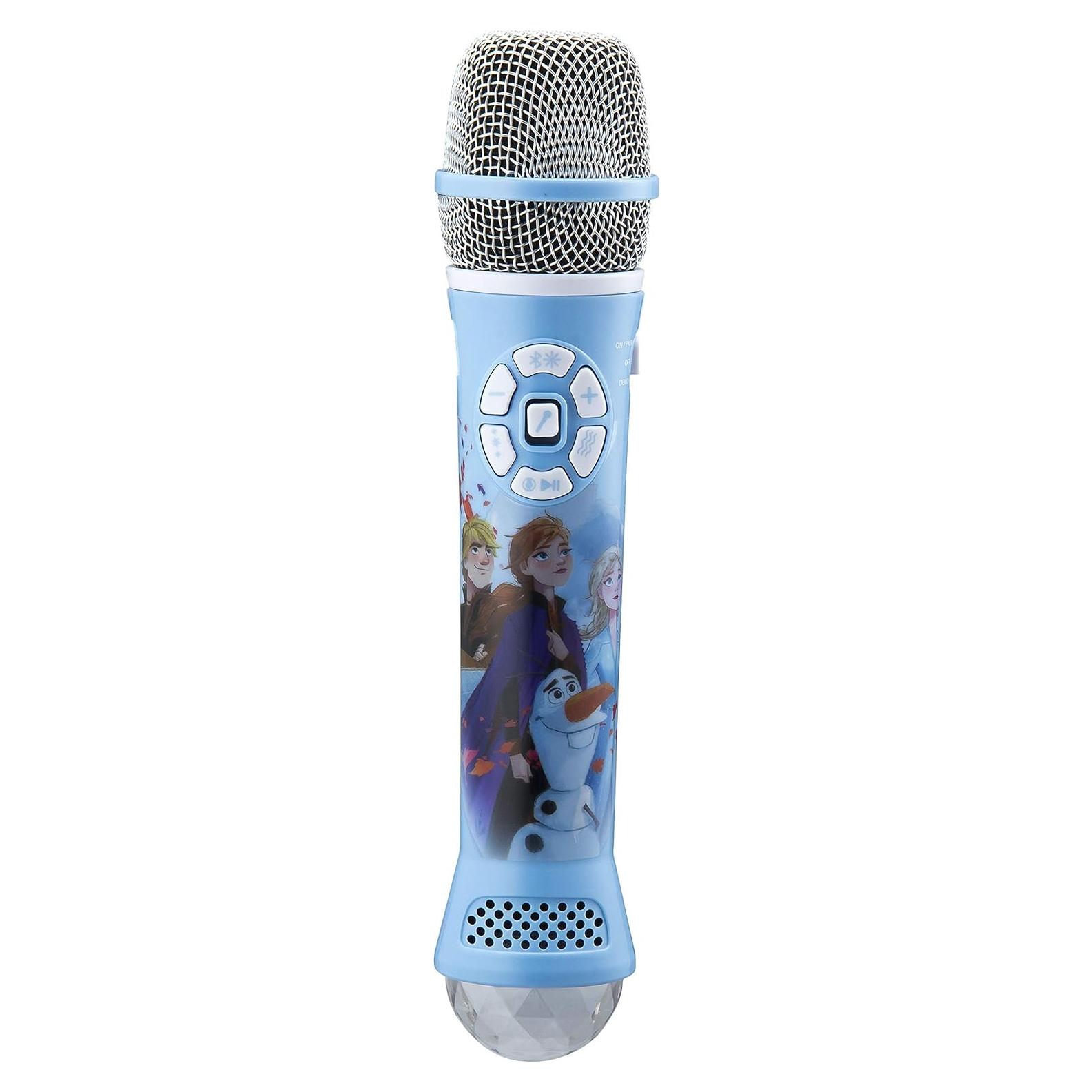 Micrófono de Karaoke Bluetooth eKids Frozen 2 con Luces LED