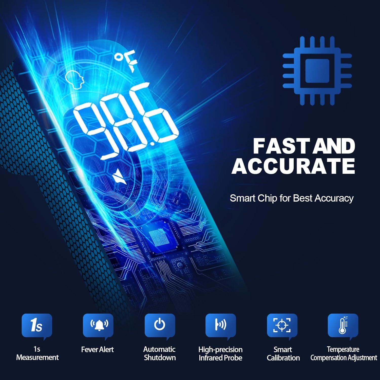 Termómetro Digital Sin Contacto Goodbaby FC-202 Negro 2 en 1