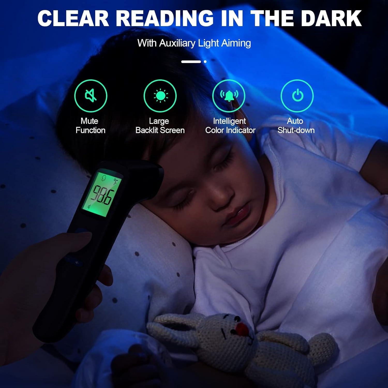 Termómetro Digital Sin Contacto Goodbaby FC-202 Negro 2 en 1