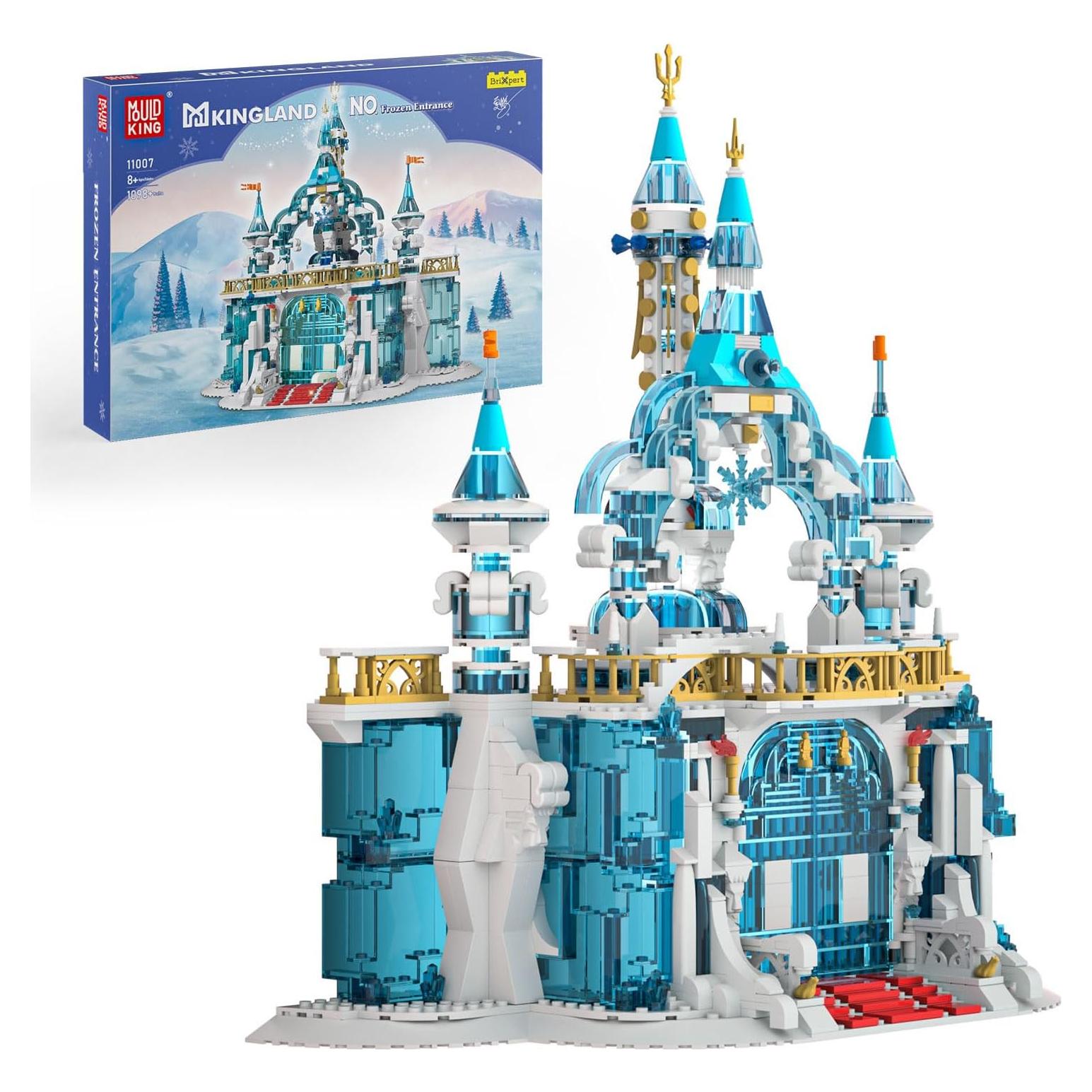 Juguete de Construcción Castillo Congelado Mould King 1098 Pcs