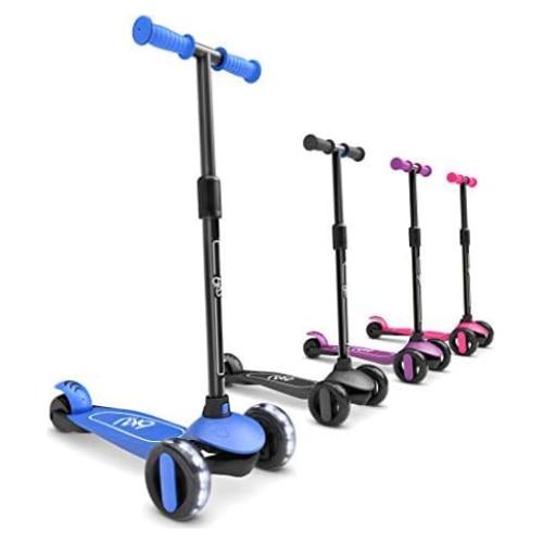 Scooter 6KU para Niños 3-10 Años con Ruedas LED y Manillar Ajustable
