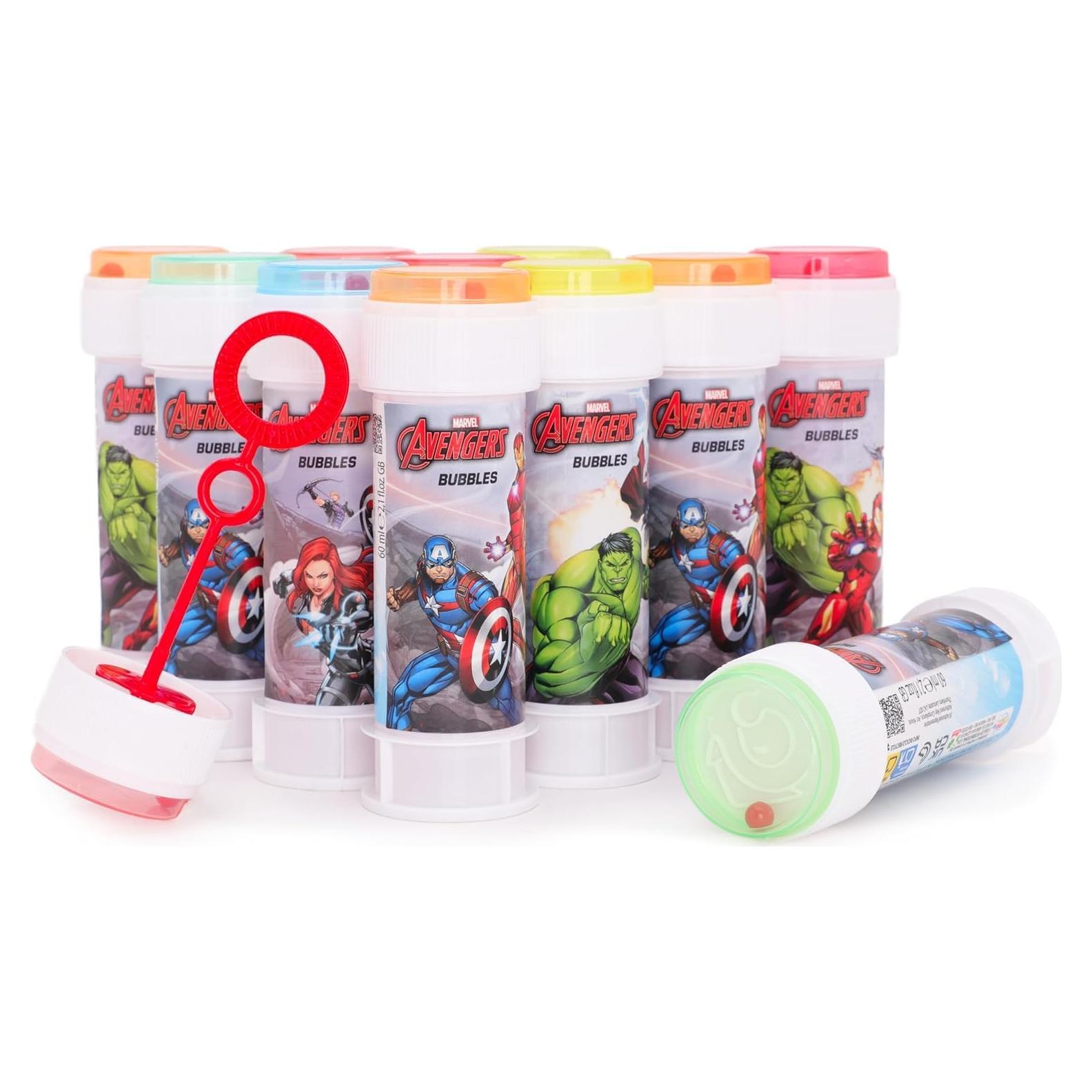 Paquete de 12 Burbujas Avengers Toyland® - 59 ml c/u