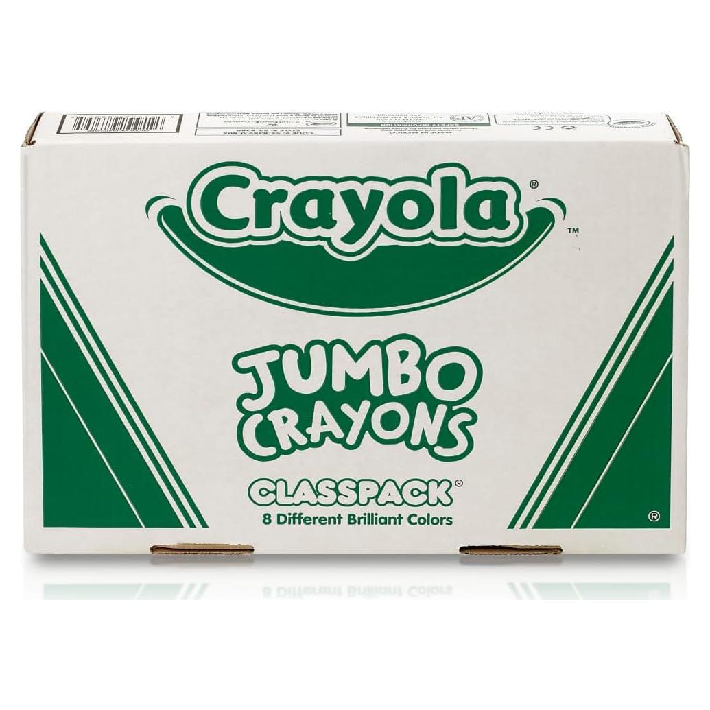 Crayones Jumbo Crayola Classpack 200 Unidades 8 Colores