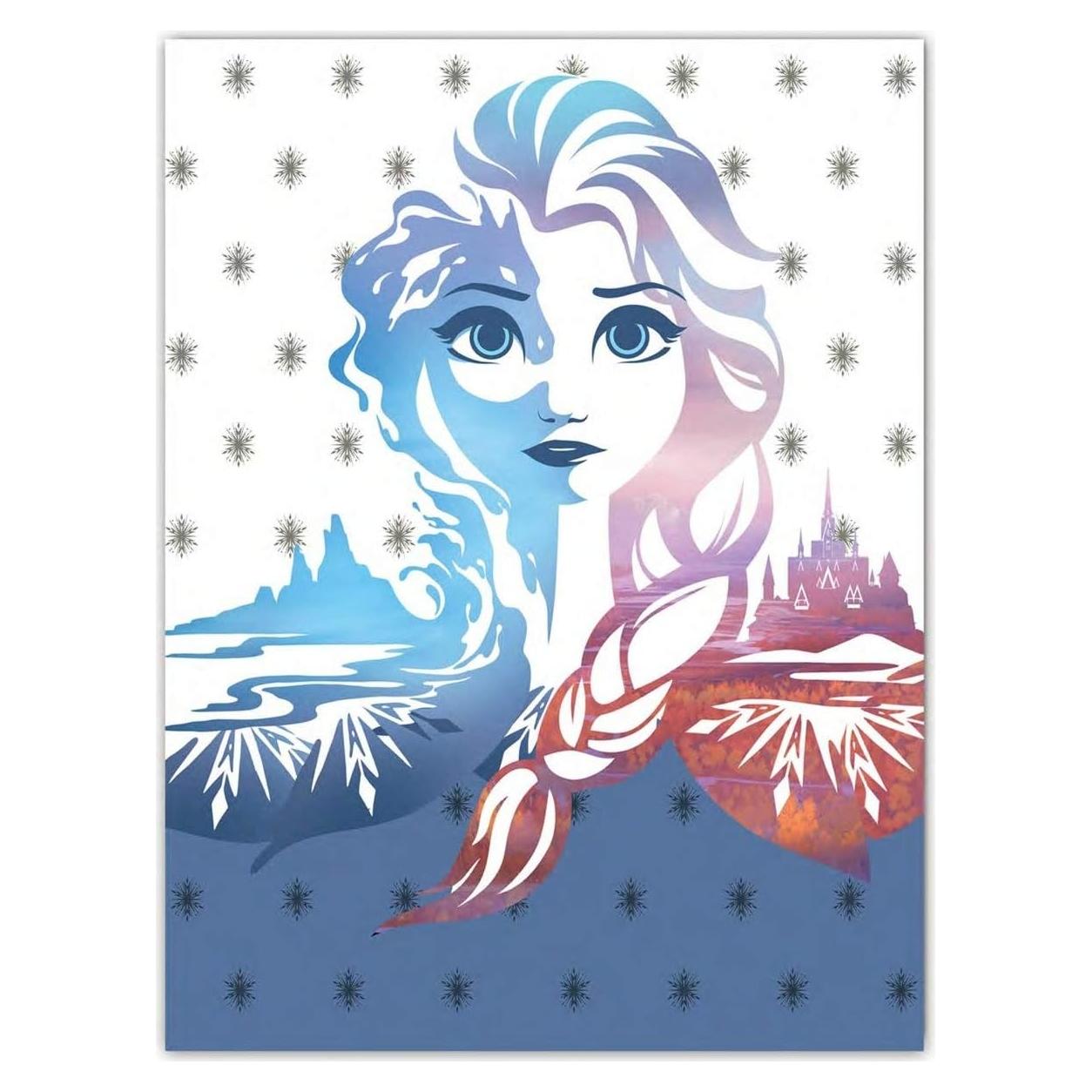 Manta de Landa Disney Frozen Elsa y Anna 100x150 cm