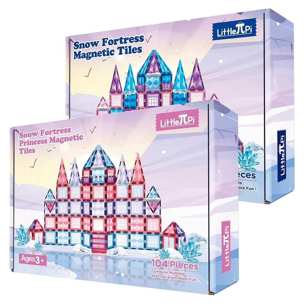 Bloques de Construcción Magnéticos Little Pi 206 Piezas