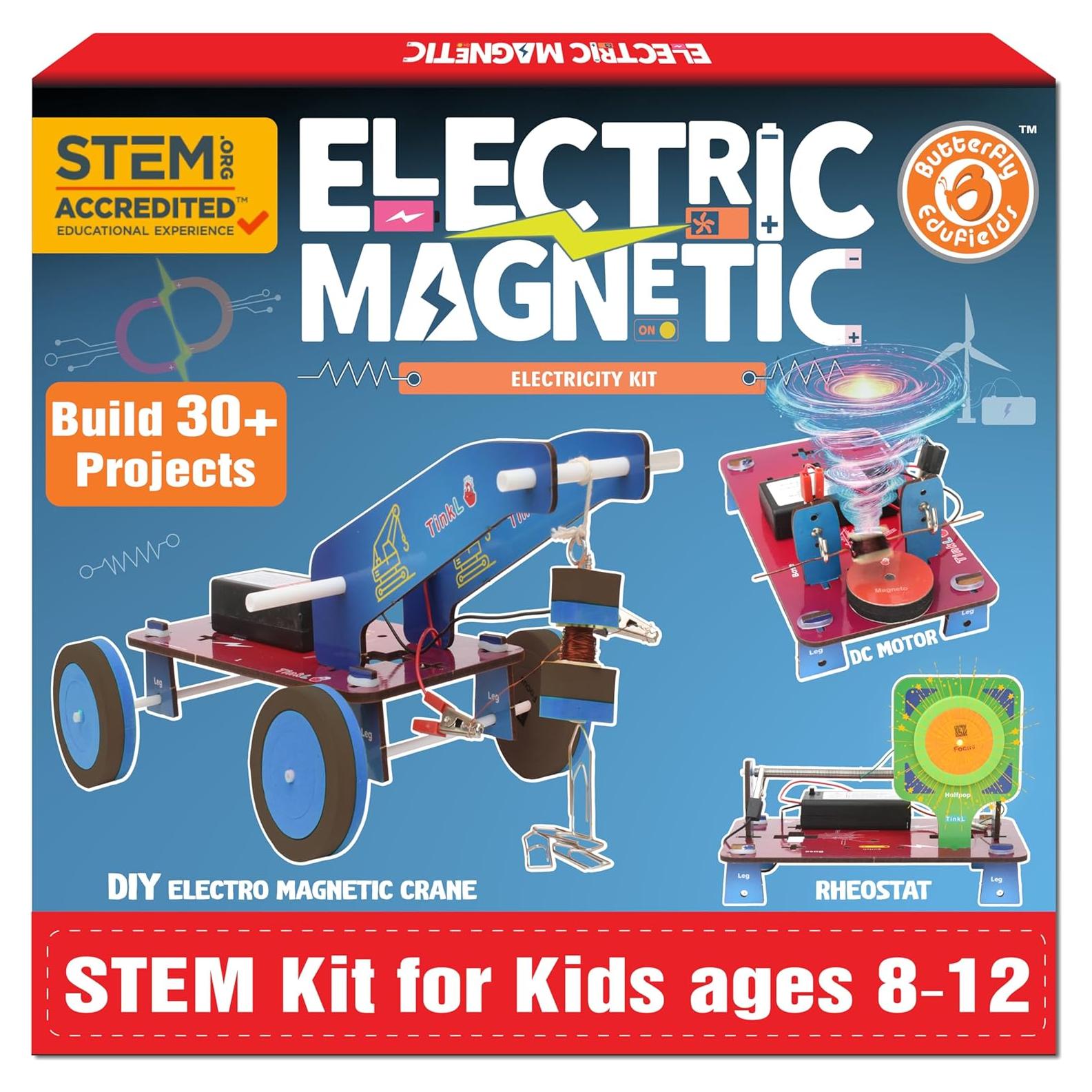 Kit STEM Butterfly Edufields 30 en 1 para Niños 8-12 Años
