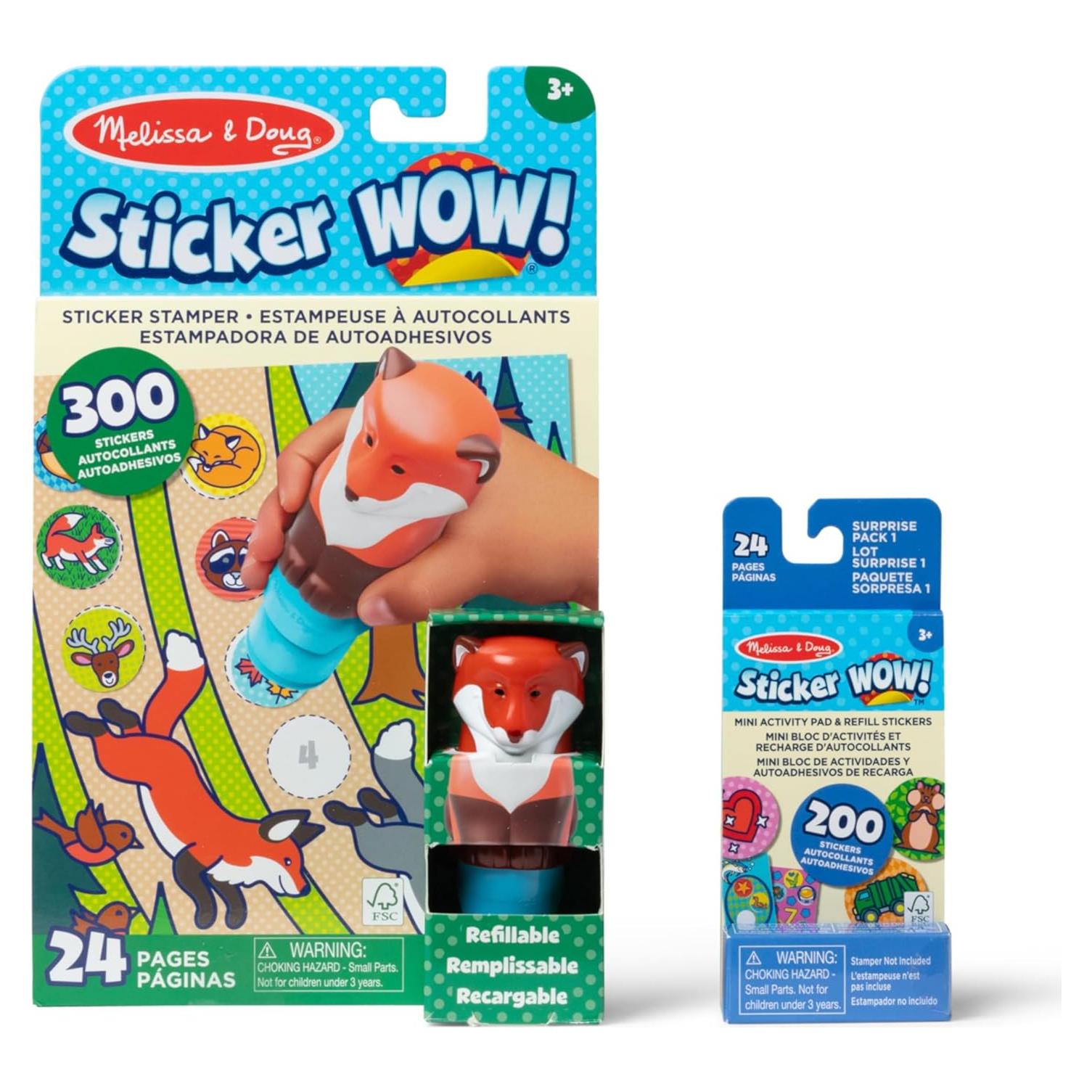 Melissa & Doug Sticker Wow! Zorro - 24 Páginas y 500 Pegatinas