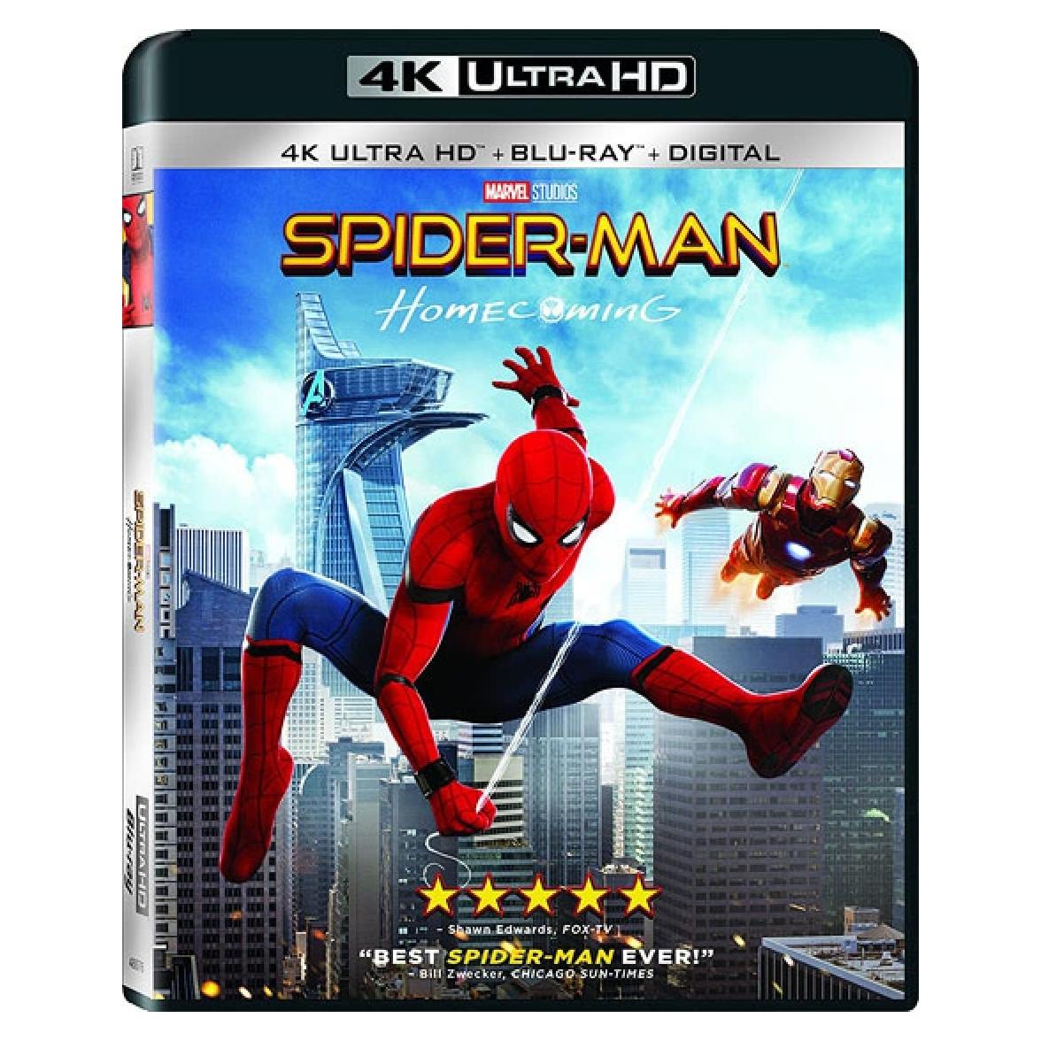 Spider-Man: Homecoming 4K Ultra HD - Sony Pictures