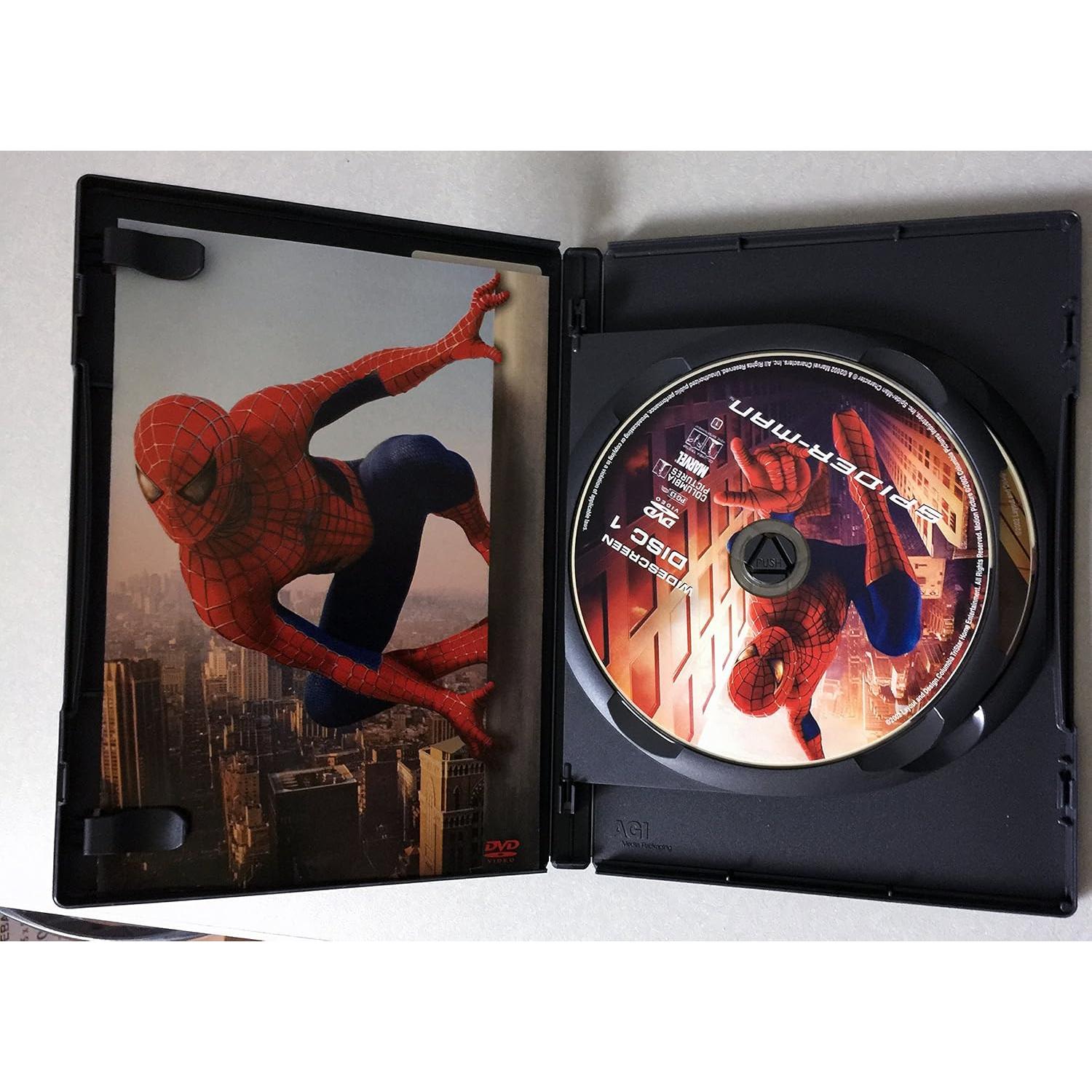Spider-Man DVD Edición Especial Pantalla Ancha Sony 2 Discos