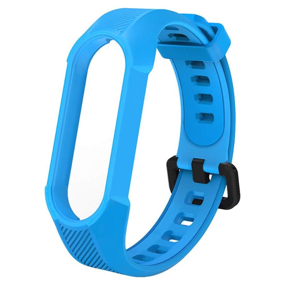 Yuuol Correa de Silicona para Xiaomi Mi Band 6/5 - Azul