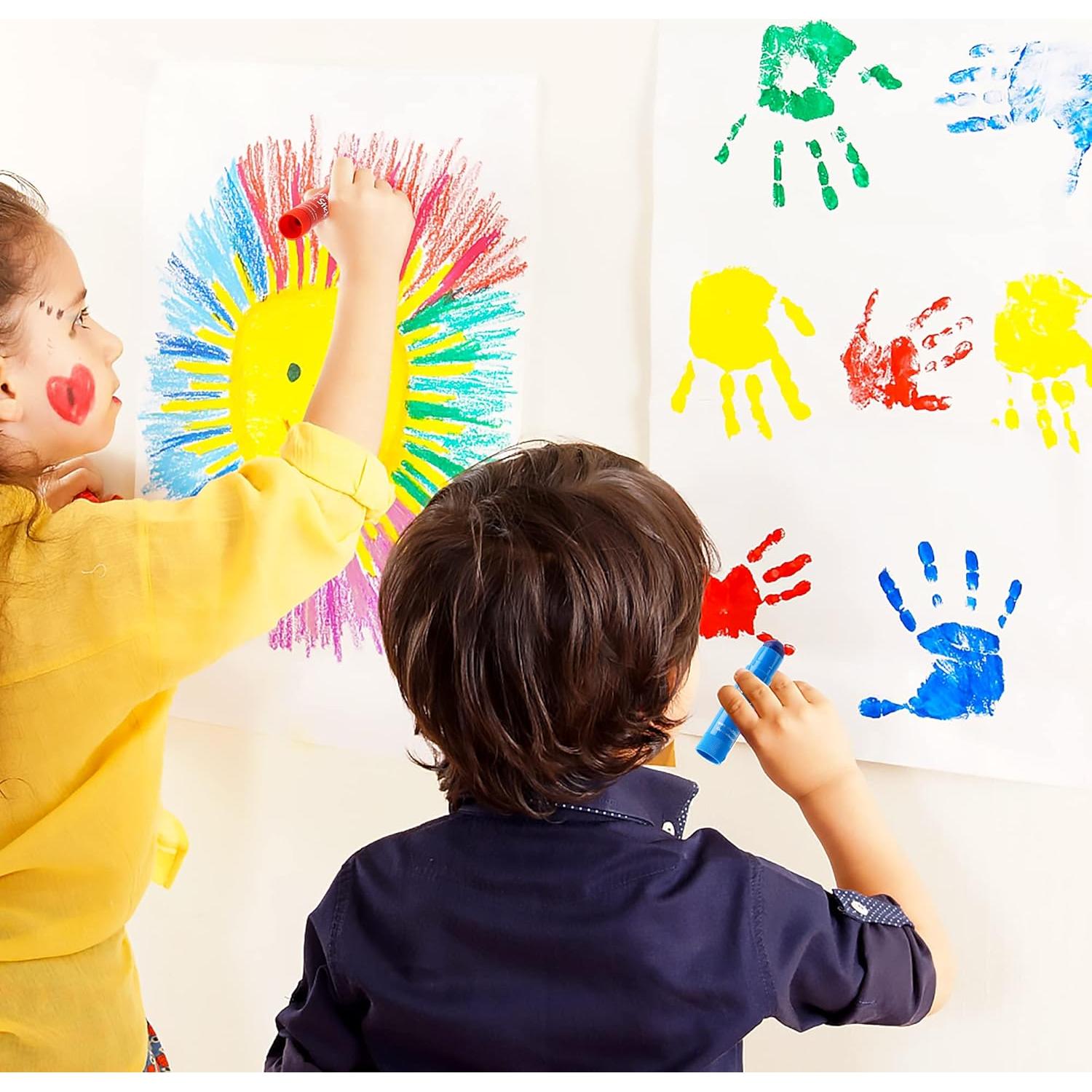 Palitos de Pintura Tempera Shuttle Art - 30 Colores - Secado Rápido