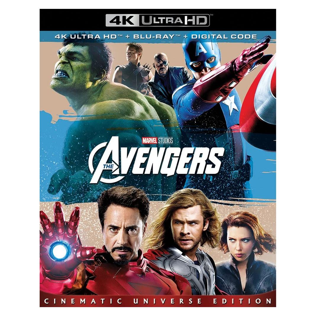 Los Vengadores 4K UHD - Marvel - Blu-ray - 2 Discos