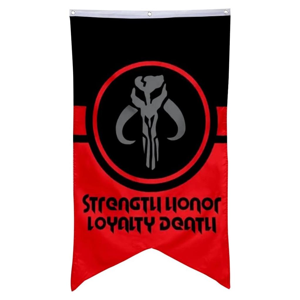 Banner Mandaloriano 30x50 cm para Man Cave