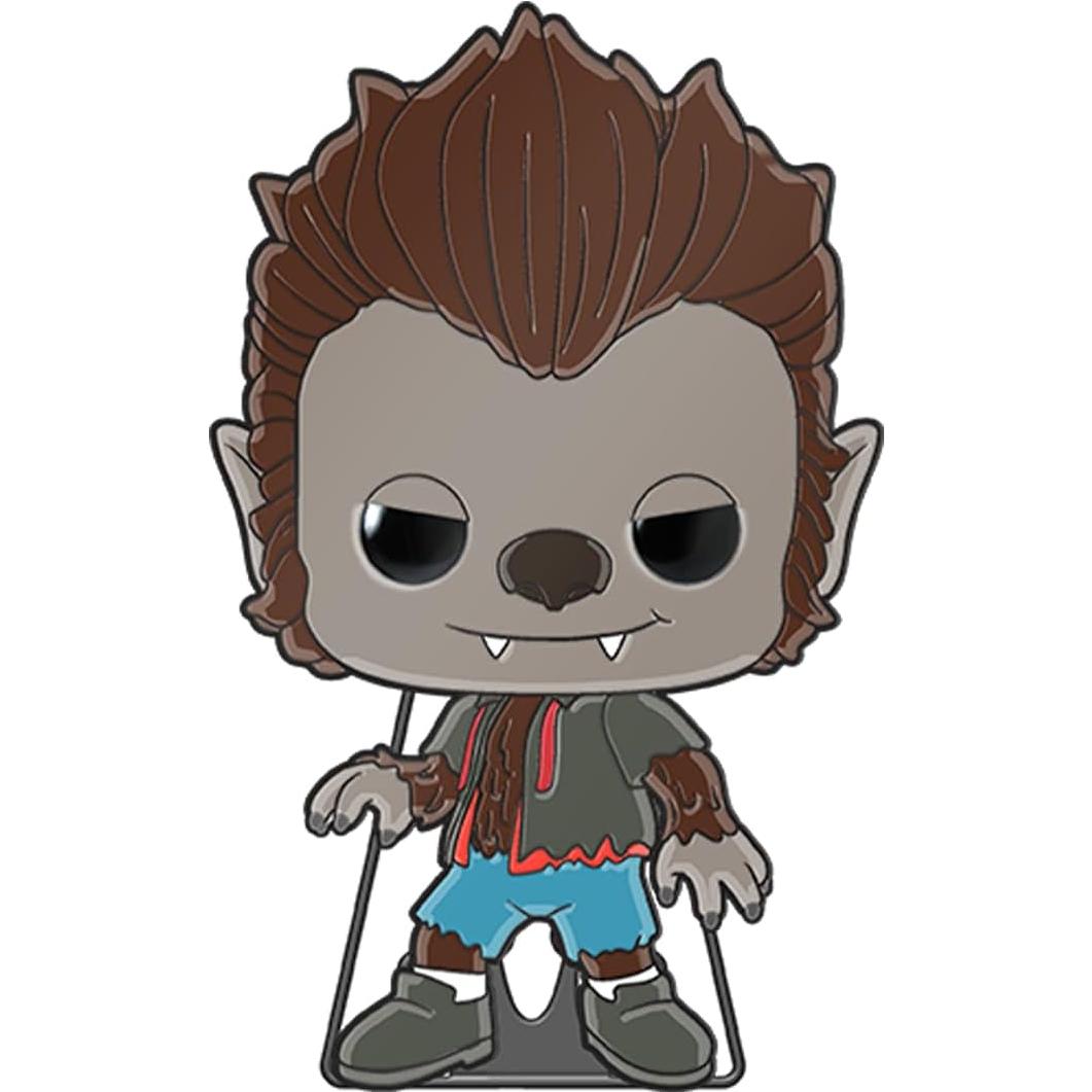 Pin de Esmalte Bart Simpson Hombre Lobo Funko 10.16 cm