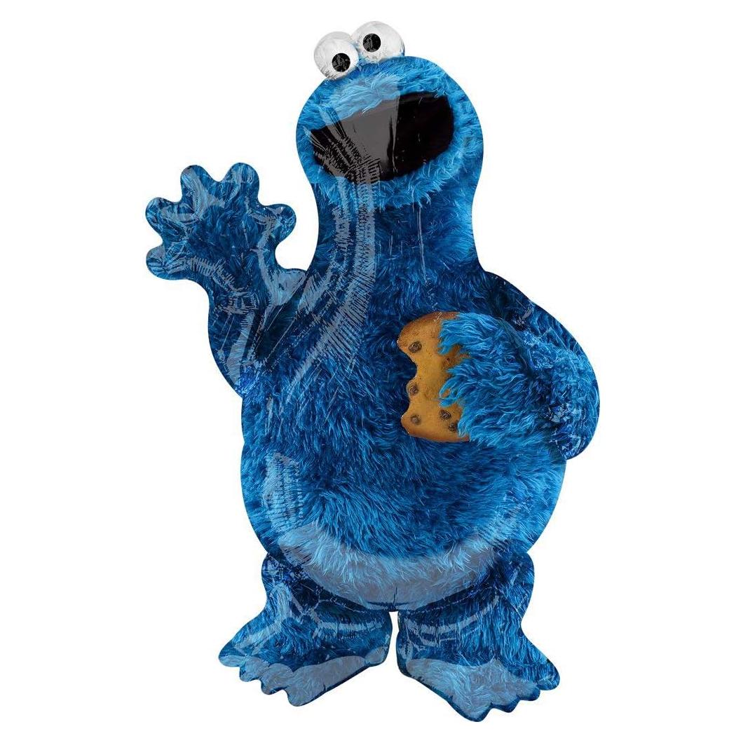 Globo de Fiesta Cookie Monster Anagram 88.9 cm Mylar