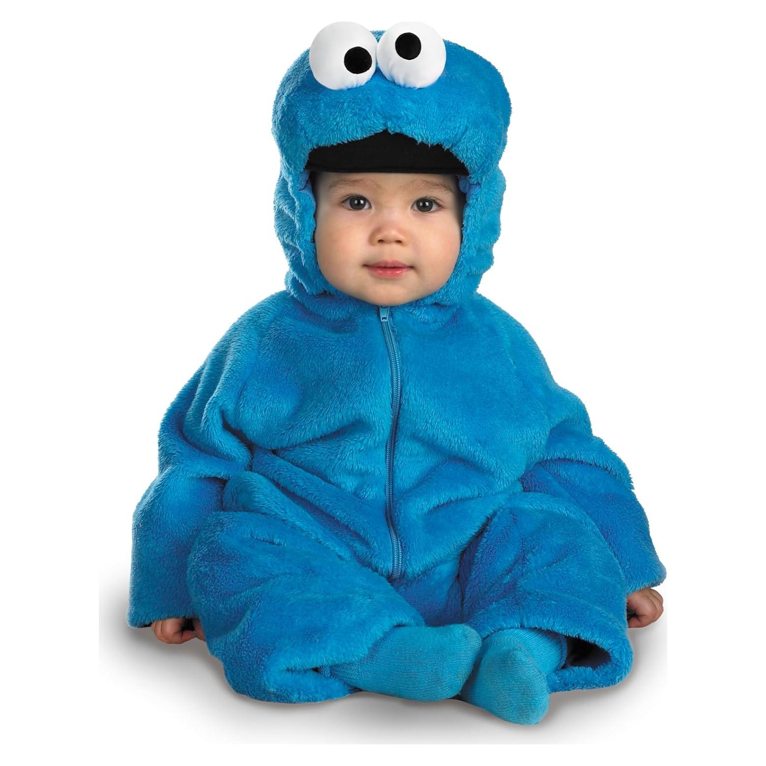 Disfraz Jumpsuit Peluche Cookie Monster Disguise 12-18 Meses