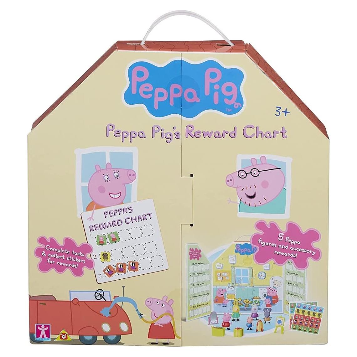 Tabla de Recompensas Peppa Pig 07524 con Figuras y Accesorios