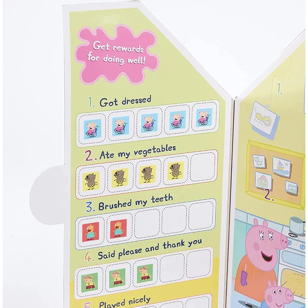 Tabla de Recompensas Peppa Pig 07524 con Figuras y Accesorios