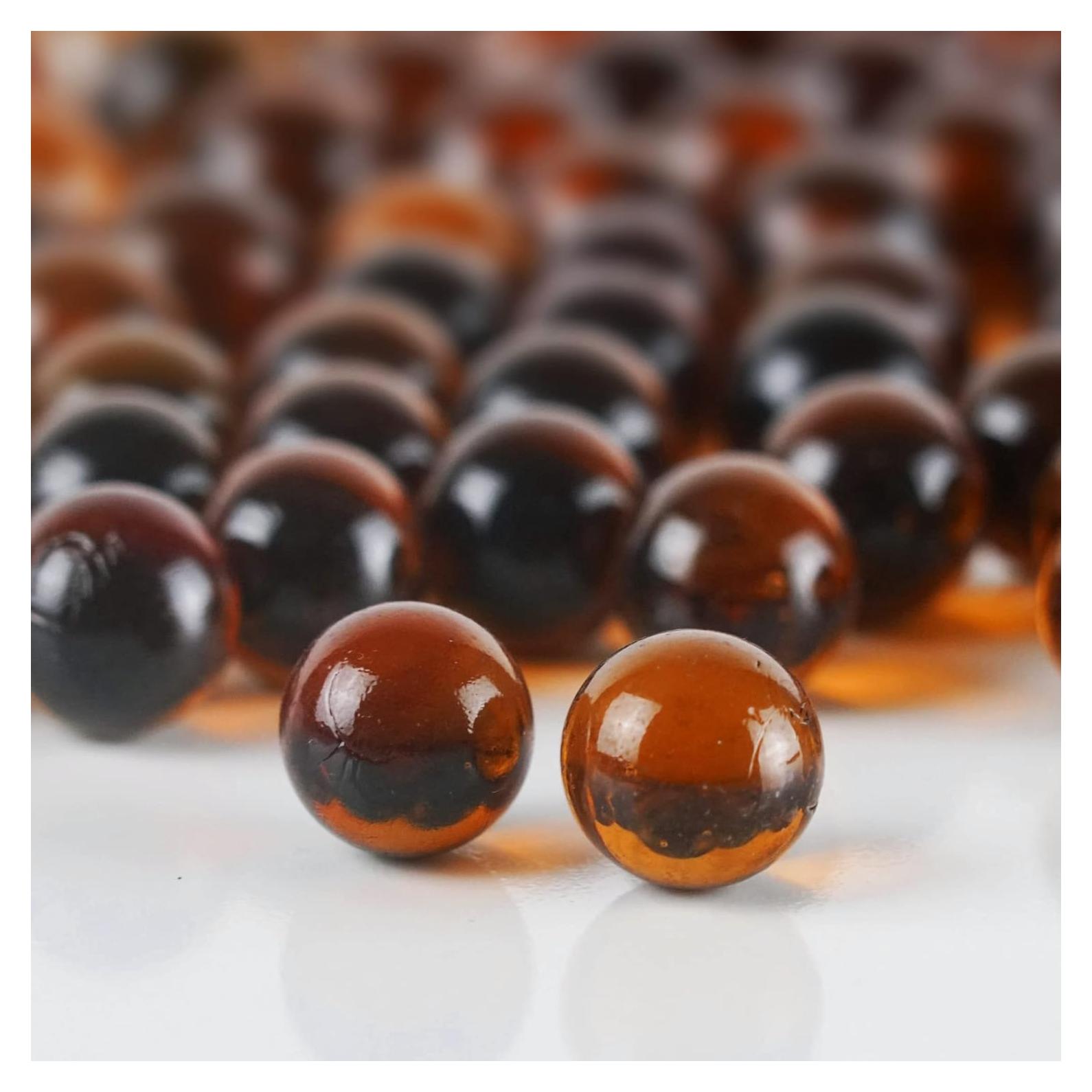 Relleno de Jarrón CYS EXCEL Ámbar 4,54 kg Perlas de Vidrio