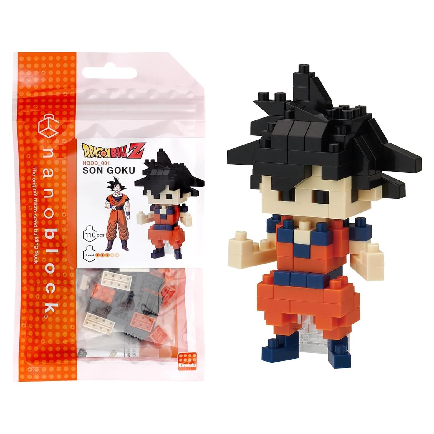 Nanoblock Goku Dragon Ball Z 110 Piezas 7.37 cm