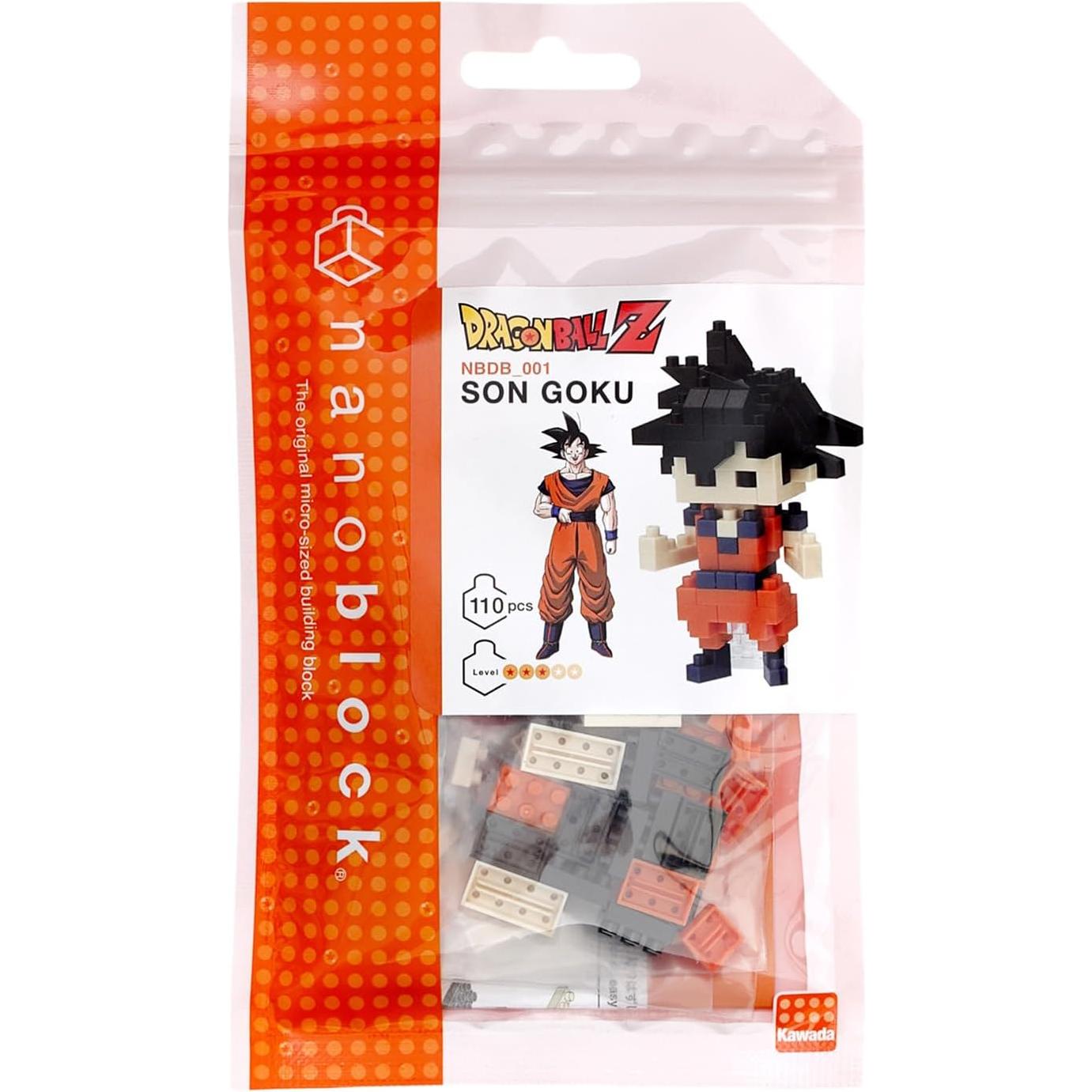 Nanoblock Goku Dragon Ball Z 110 Piezas 7.37 cm