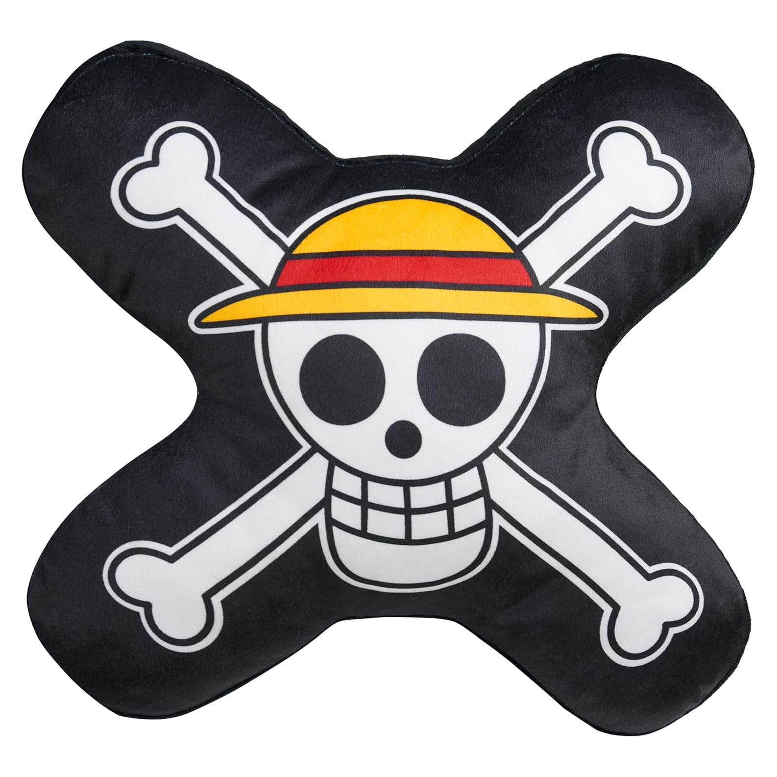 Cojín de Sofá One Piece 42.93 cm de Felpa Multicolor