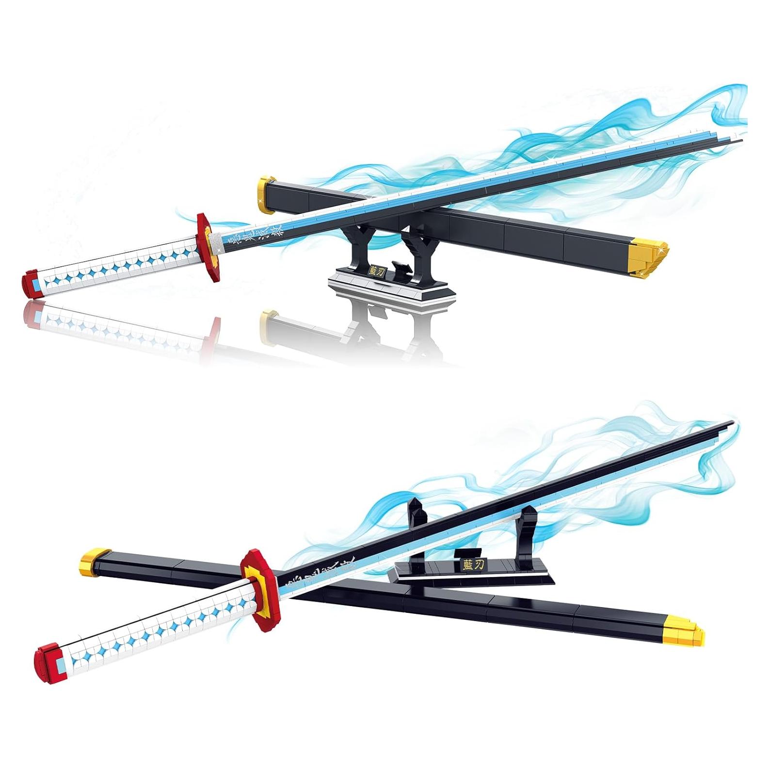 Juego de Construcción Espada Tomioka Giyuu Demon Slayer 710 Piezas