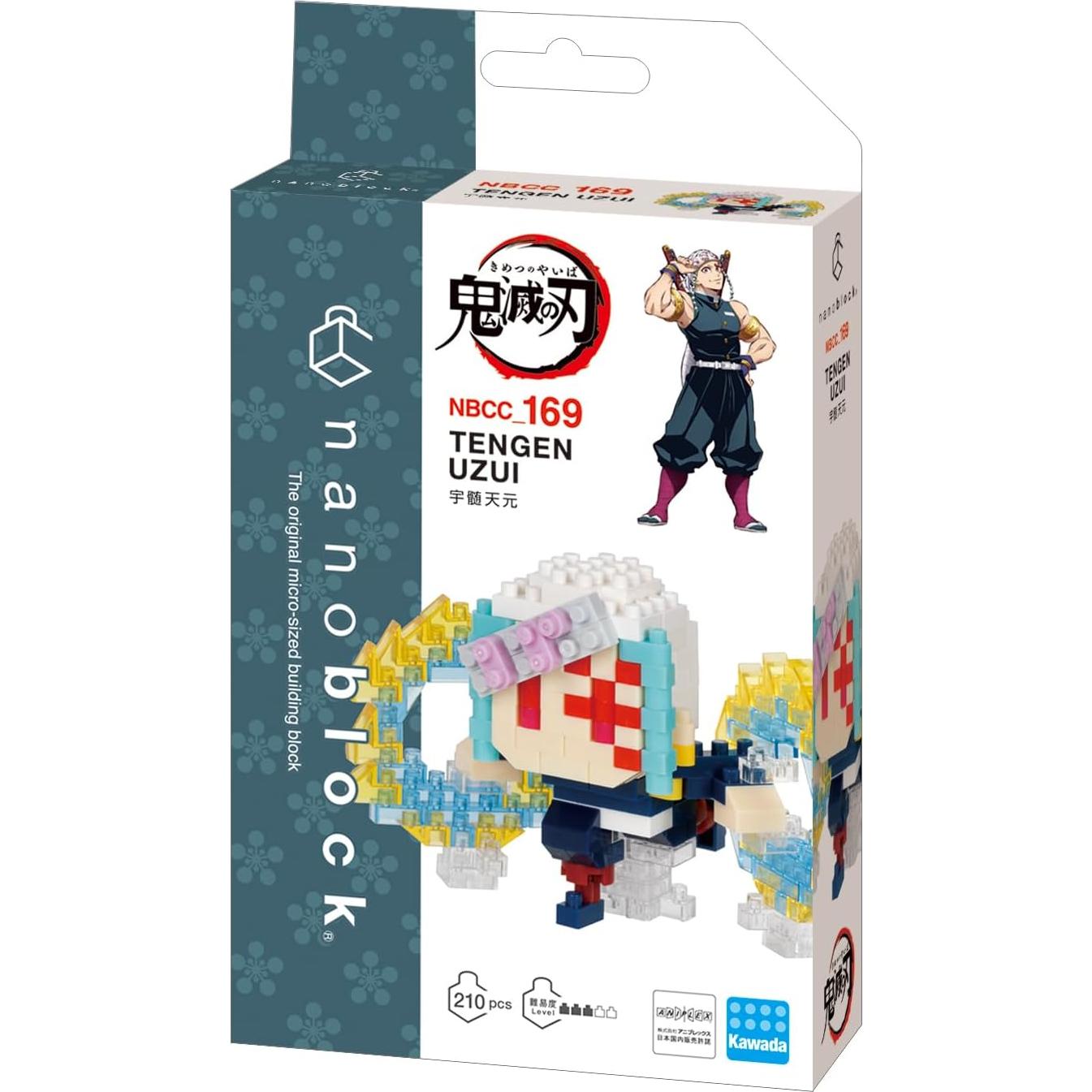 Nanoblock Tengen Uzui Demon Slayer 210 Piezas 5.79 cm