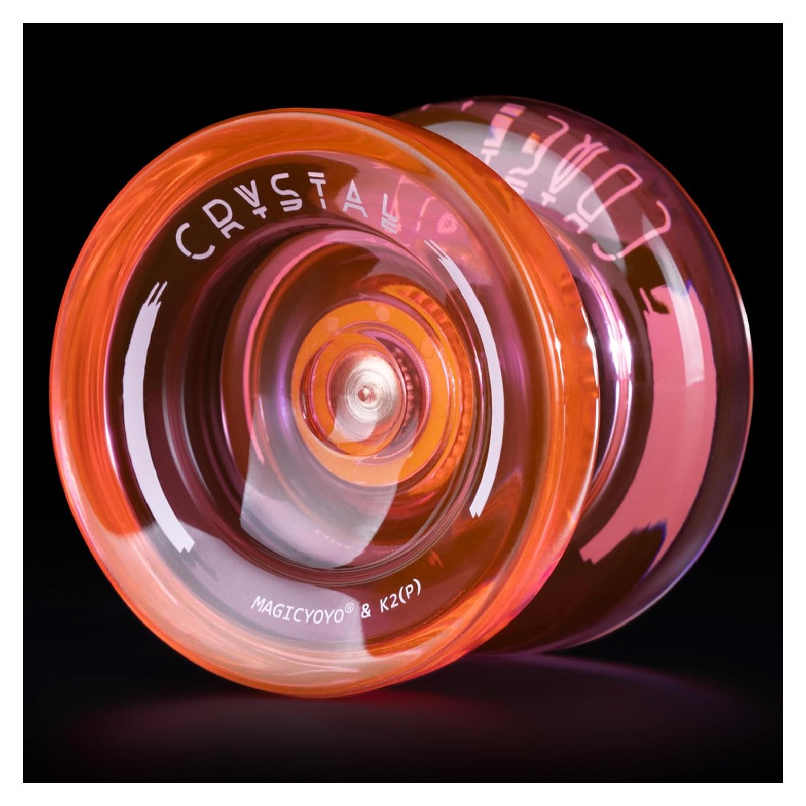 Yoyo MAGICYOYO K2 Plus Cristal Naranja para Trucos