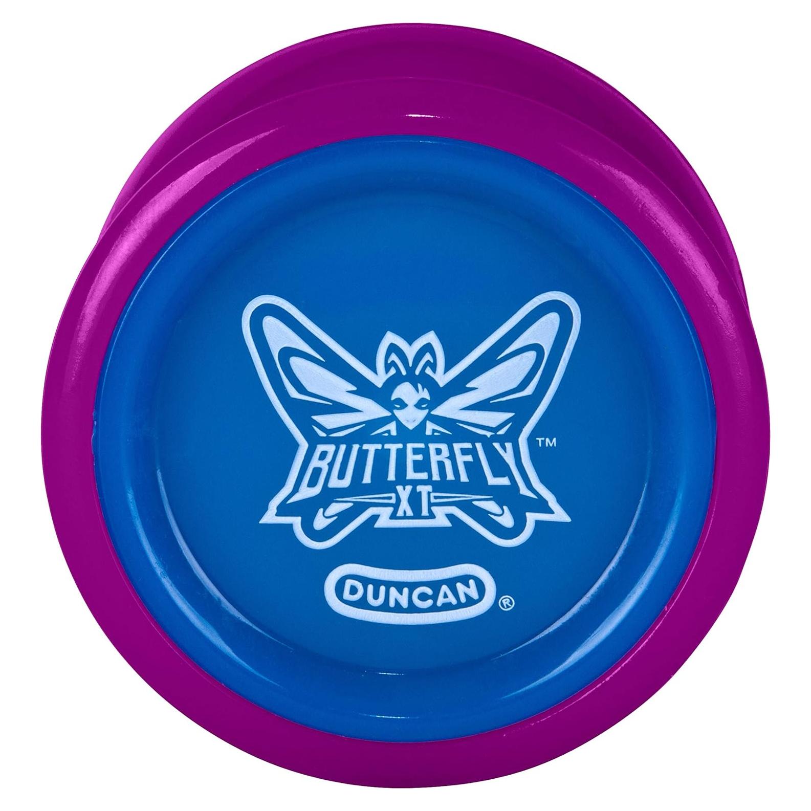 Yo-Yo Duncan Butterfly XT Púrpura con Eje de Rodamiento