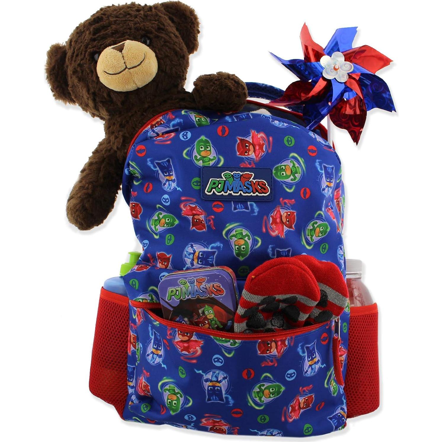 Mochila Escolar PJ Masks Disney 40.6x30.5 cm para Niños