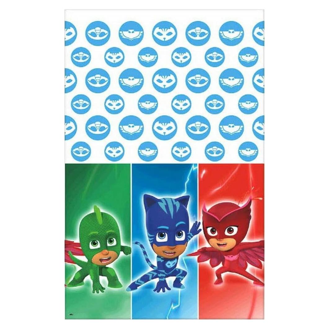 Cubierta de Mesa de Plástico Amscan PJ Masks 243.84x137.16cm