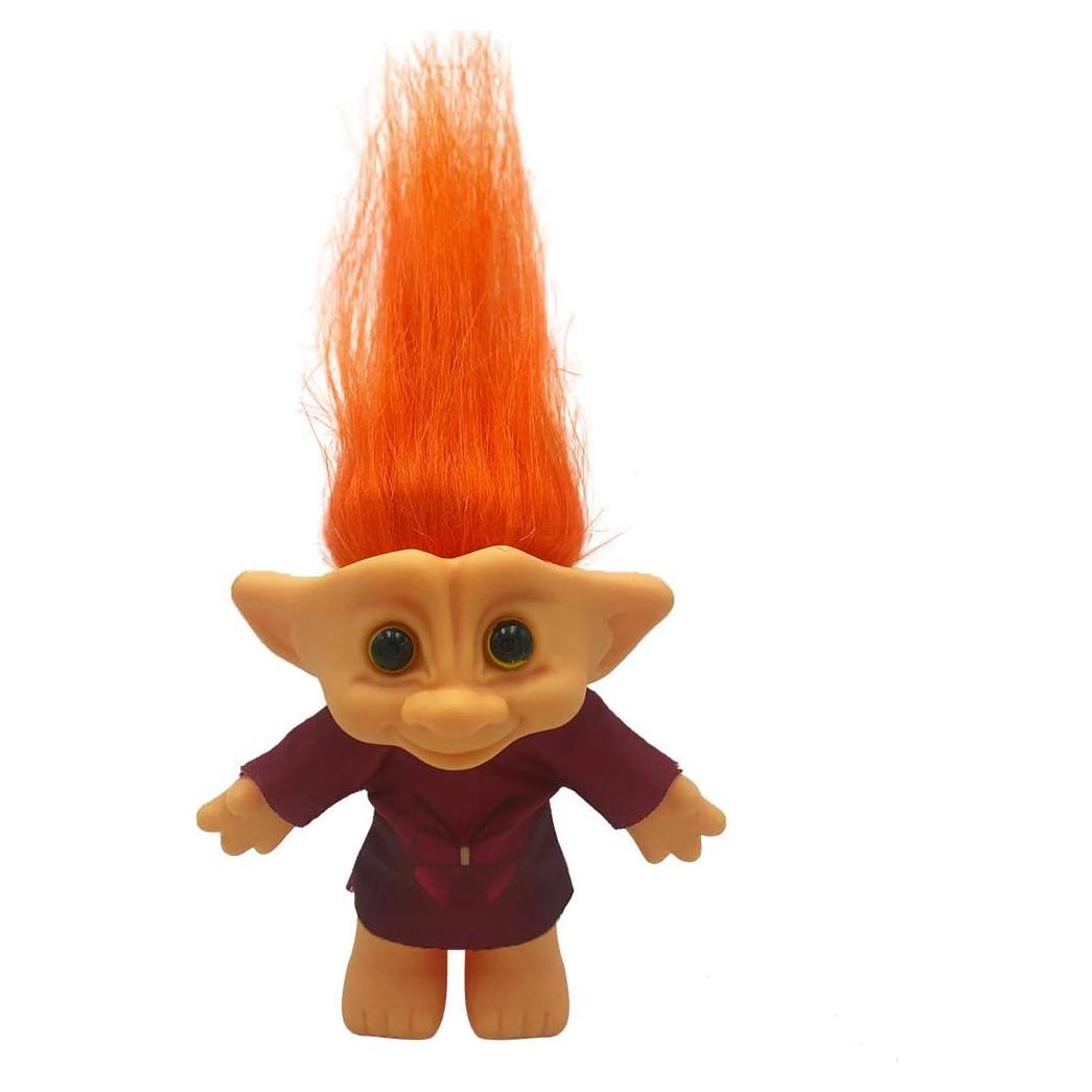 Muñeca Troll Vintage Yintlilocn 19 cm PVC para Niños