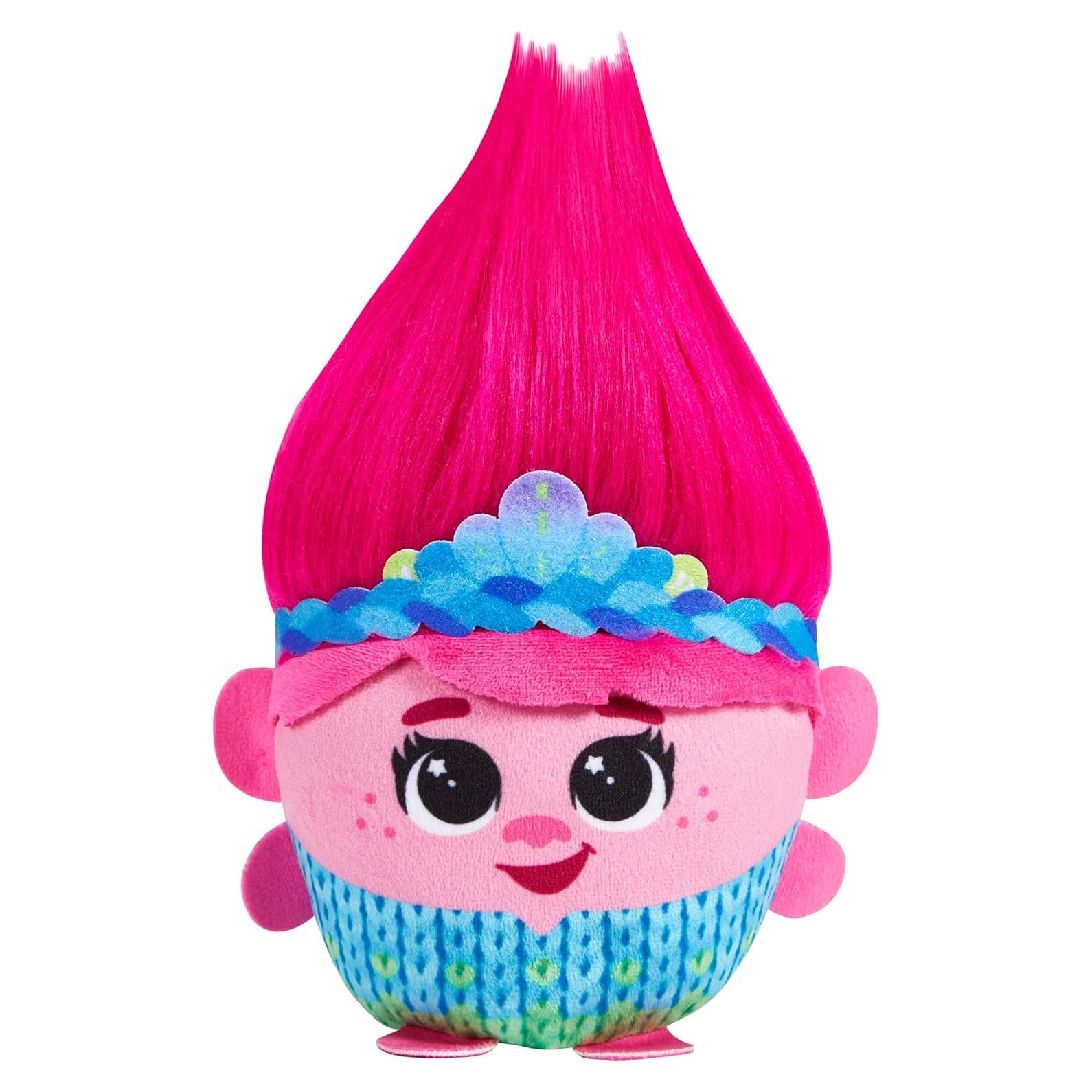 Peluches DreamWorks Trolls Hairmony Mixers Reina Poppy 15 cm