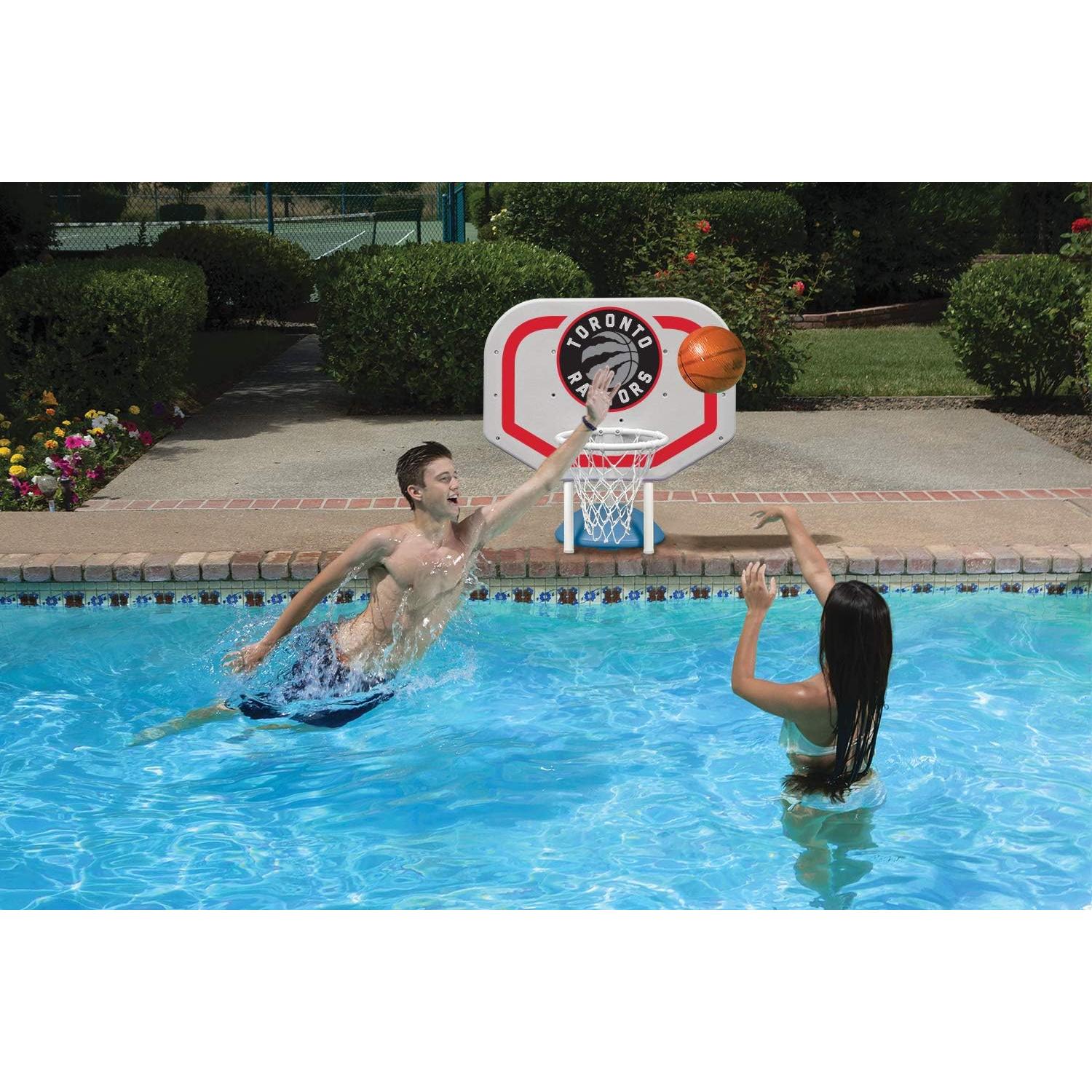 Juego de Baloncesto en Piscina Poolmaster Rebounder NBA