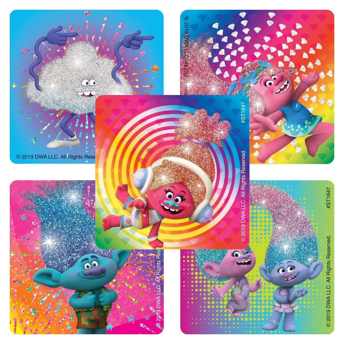 Pegatinas Brillantes de Gemas SmileMakers - 50 Unidades