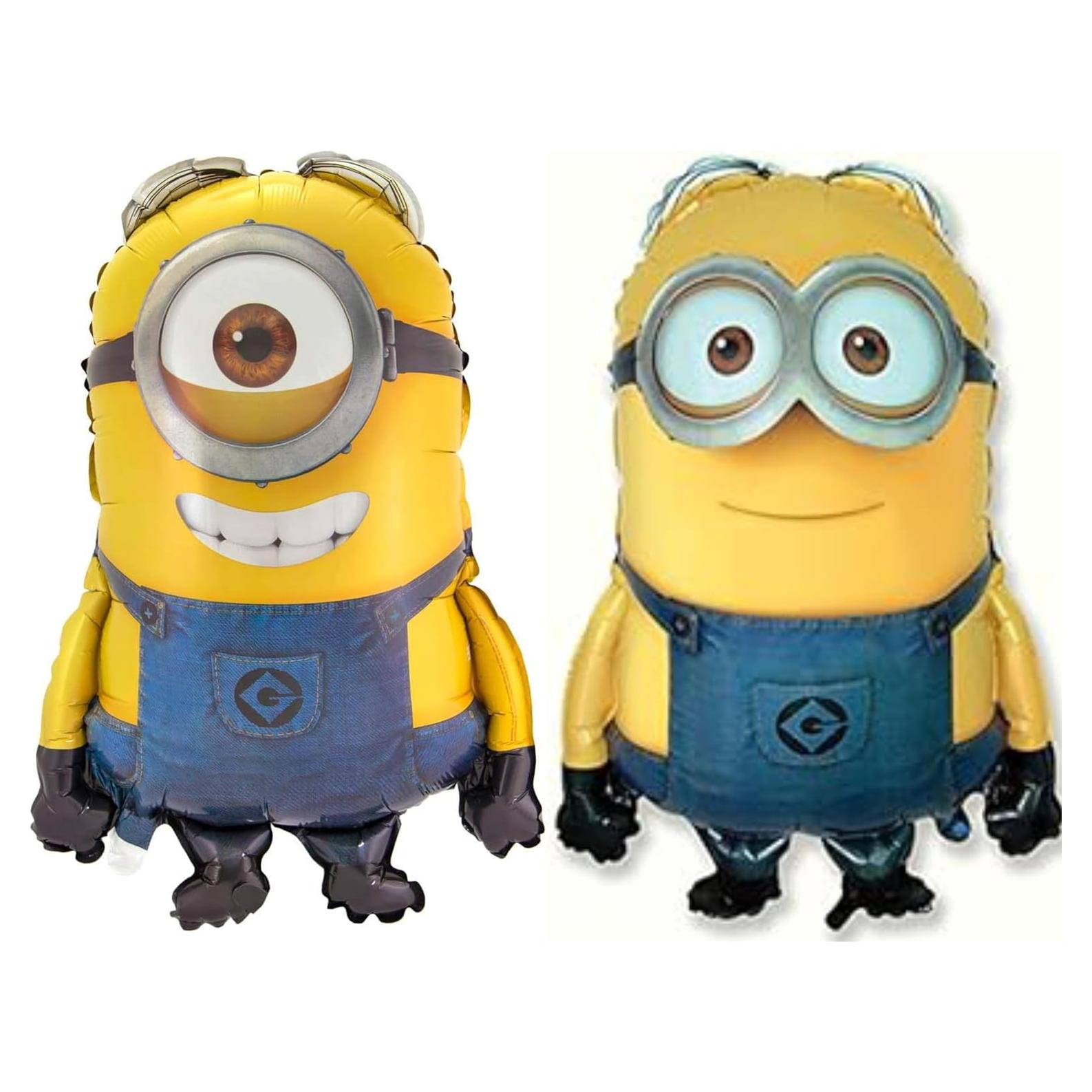 Juego de 2 Globos de Foil Minion 76cm - Balloonshop