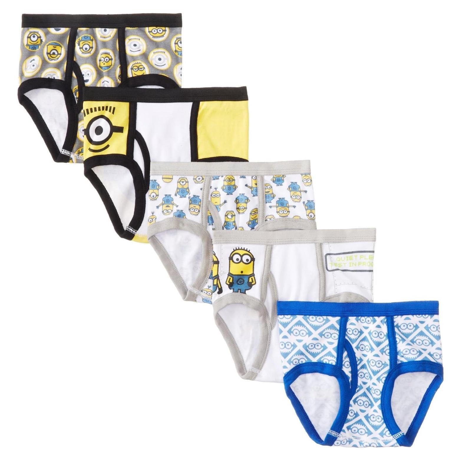 Paquete de 5 calzoncillos Handcraft Despicable Me 2-7 años